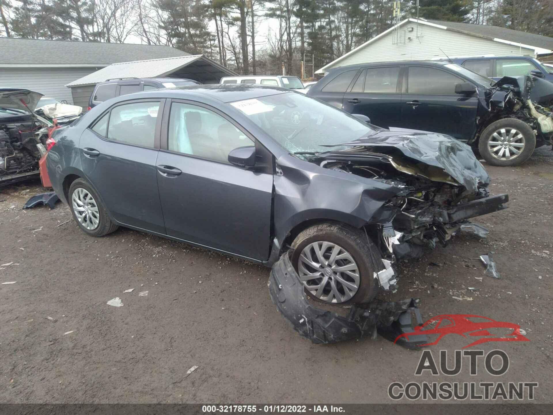 TOYOTA COROLLA 2019 - 2T1BURHE2KC132347