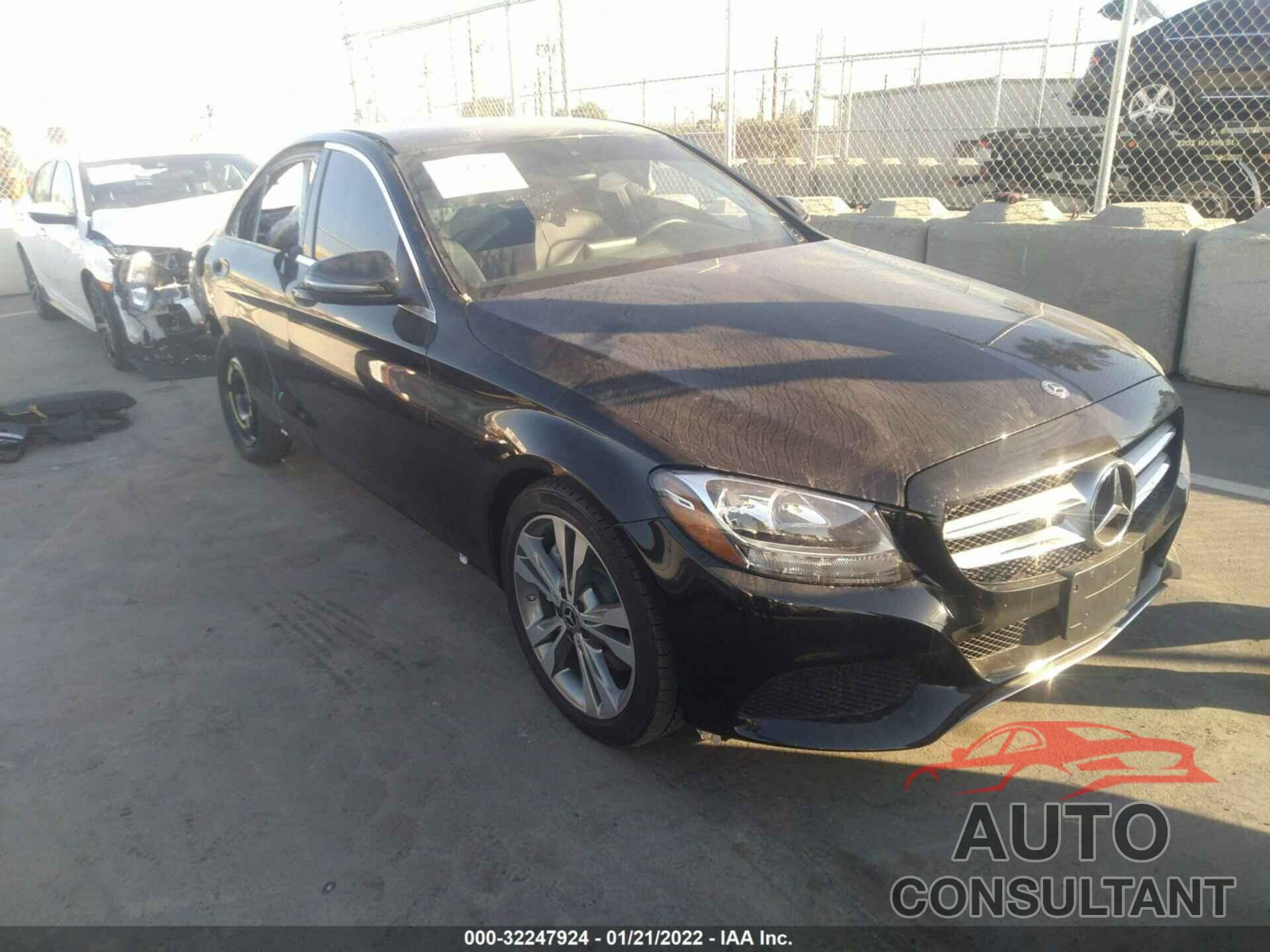 MERCEDES-BENZ C-CLASS 2018 - WDDWF4JB8JR409334