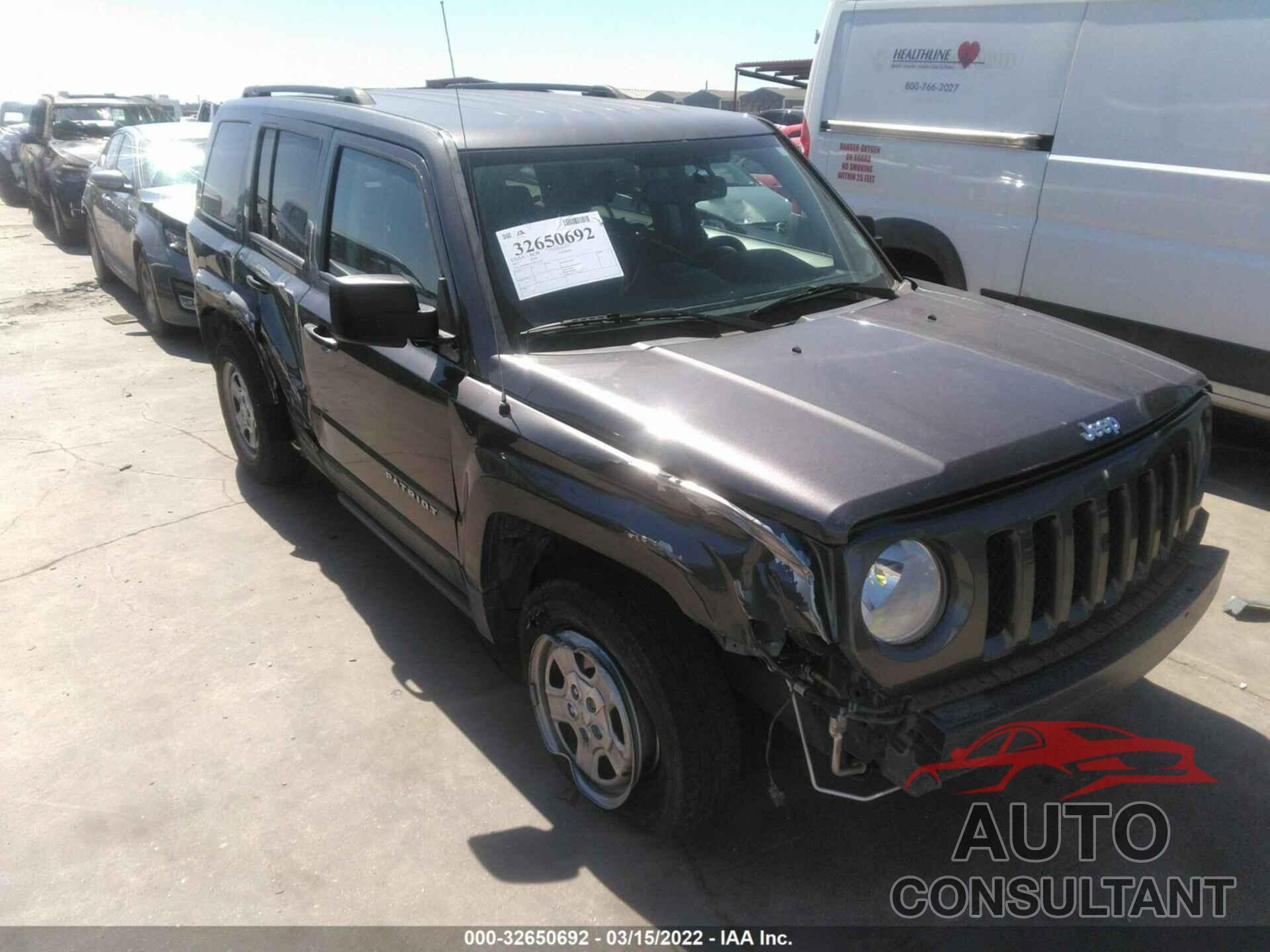 JEEP PATRIOT 2017 - 1C4NJPBAXHD149327