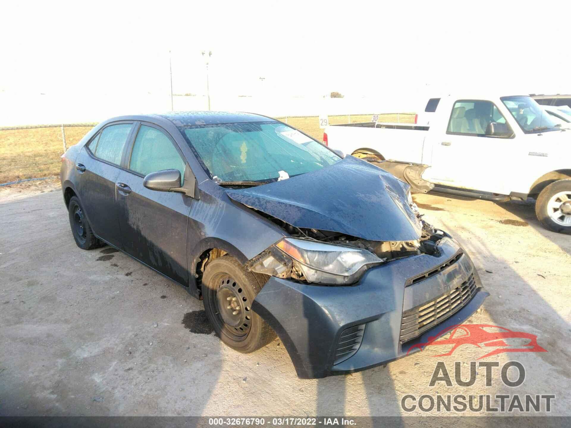 TOYOTA COROLLA 2016 - 2T1BURHE2GC524719