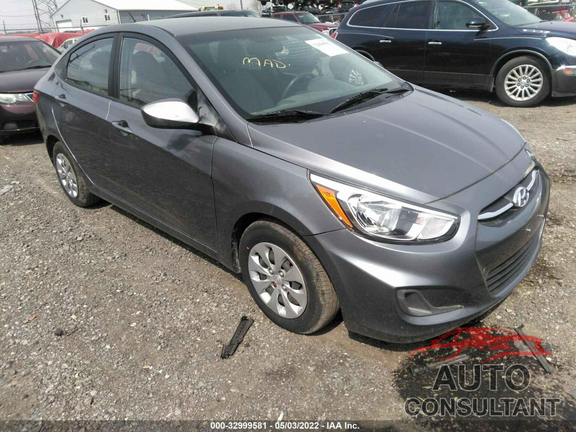 HYUNDAI ACCENT 2016 - KMHCT4AE4GU990963