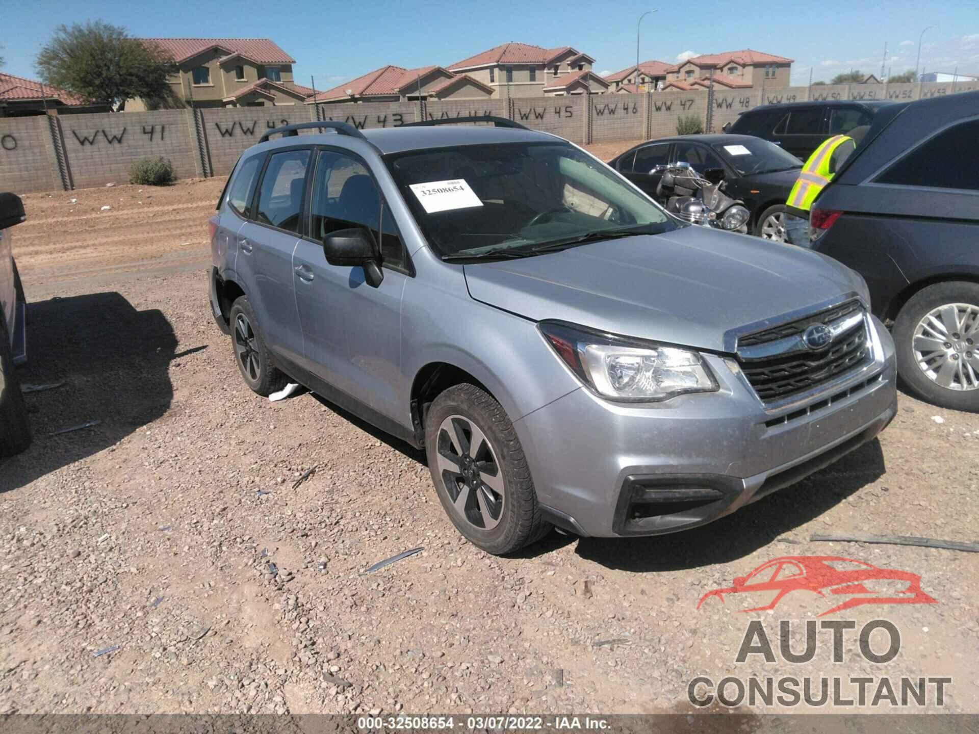 SUBARU FORESTER 2018 - JF2SJABC0JH466082