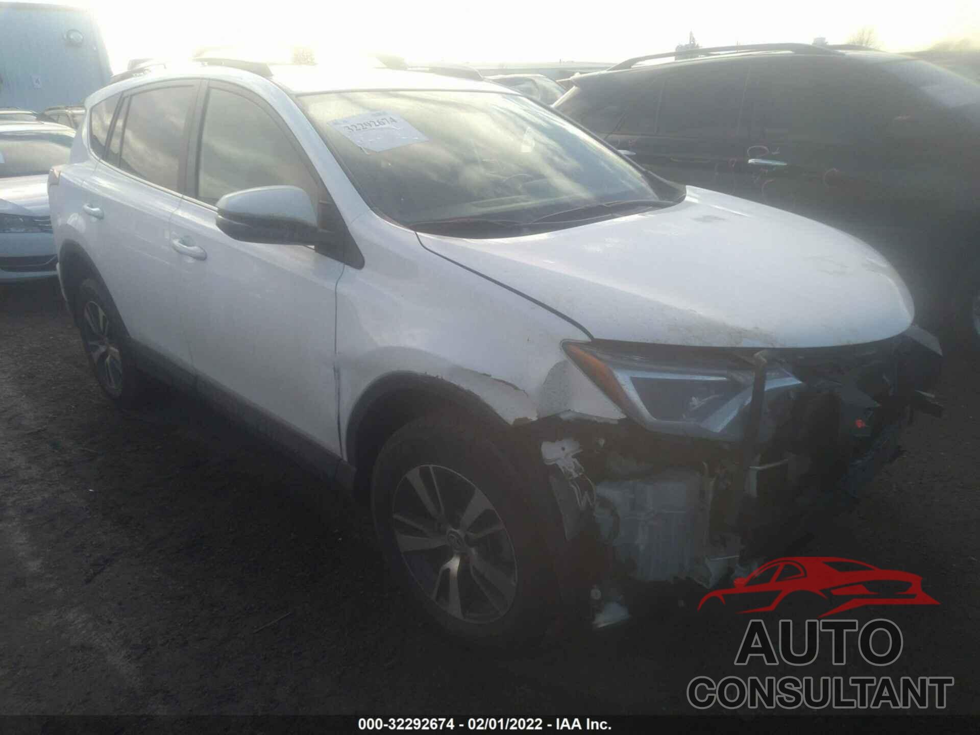 TOYOTA RAV4 2016 - 2T3RFREV3GW471287