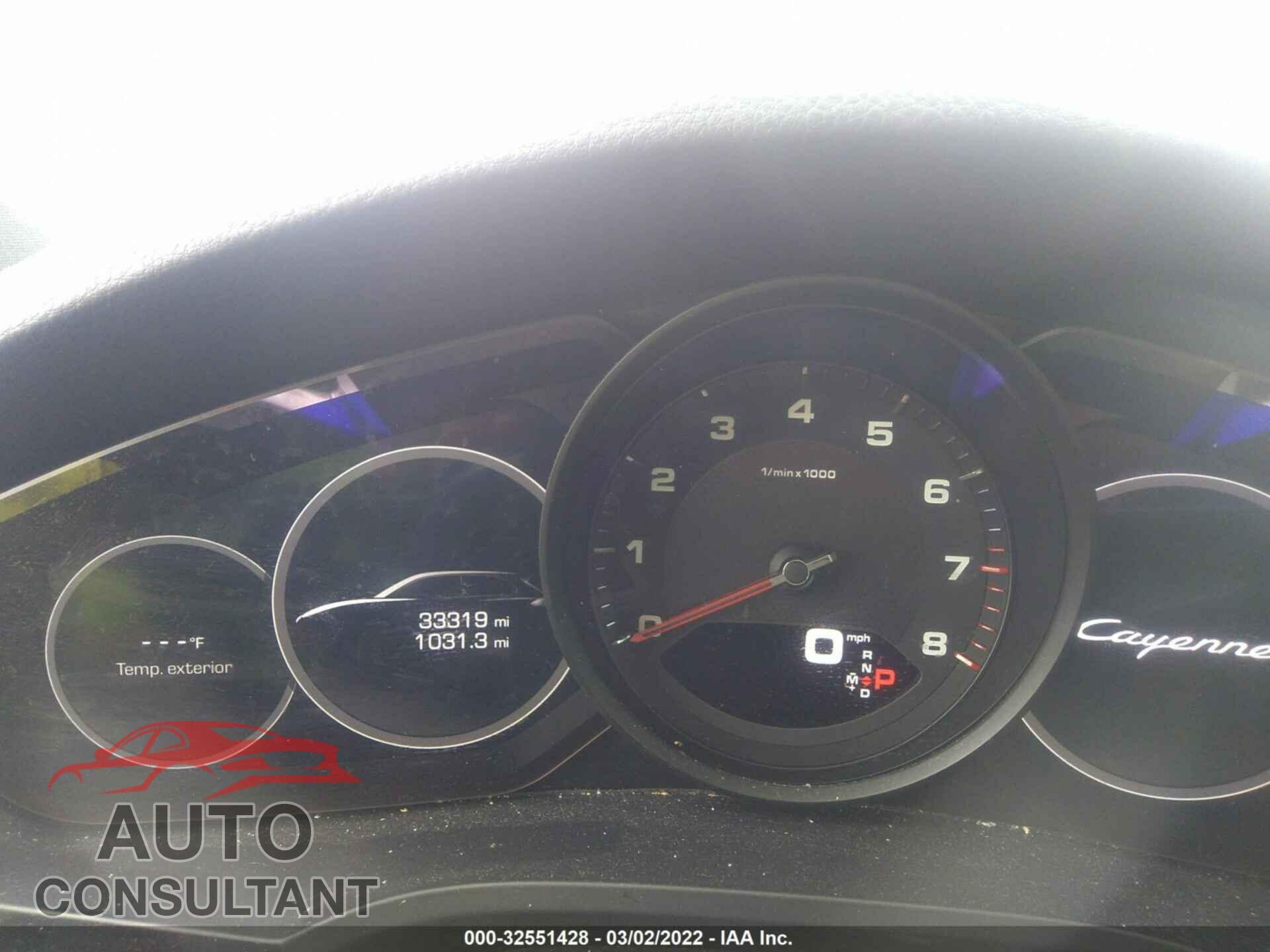 PORSCHE CAYENNE 2019 - WP1AA2AY8KDA11758