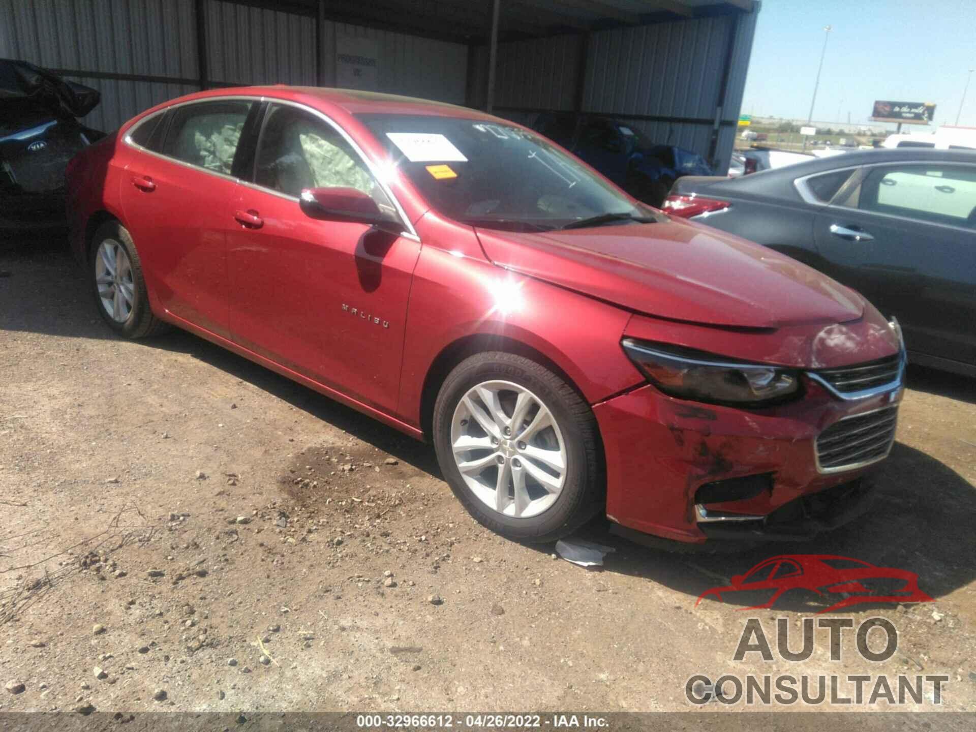 CHEVROLET MALIBU 2016 - 1G1ZE5ST7GF276558