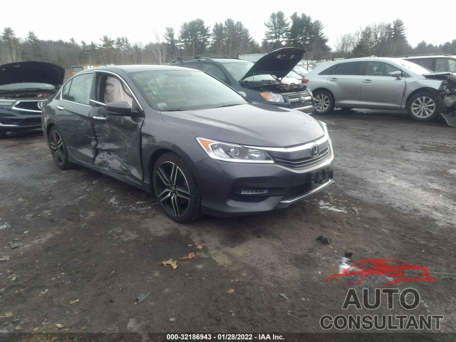 HONDA ACCORD SEDAN 2016 - 1HGCR2F5XGA152486