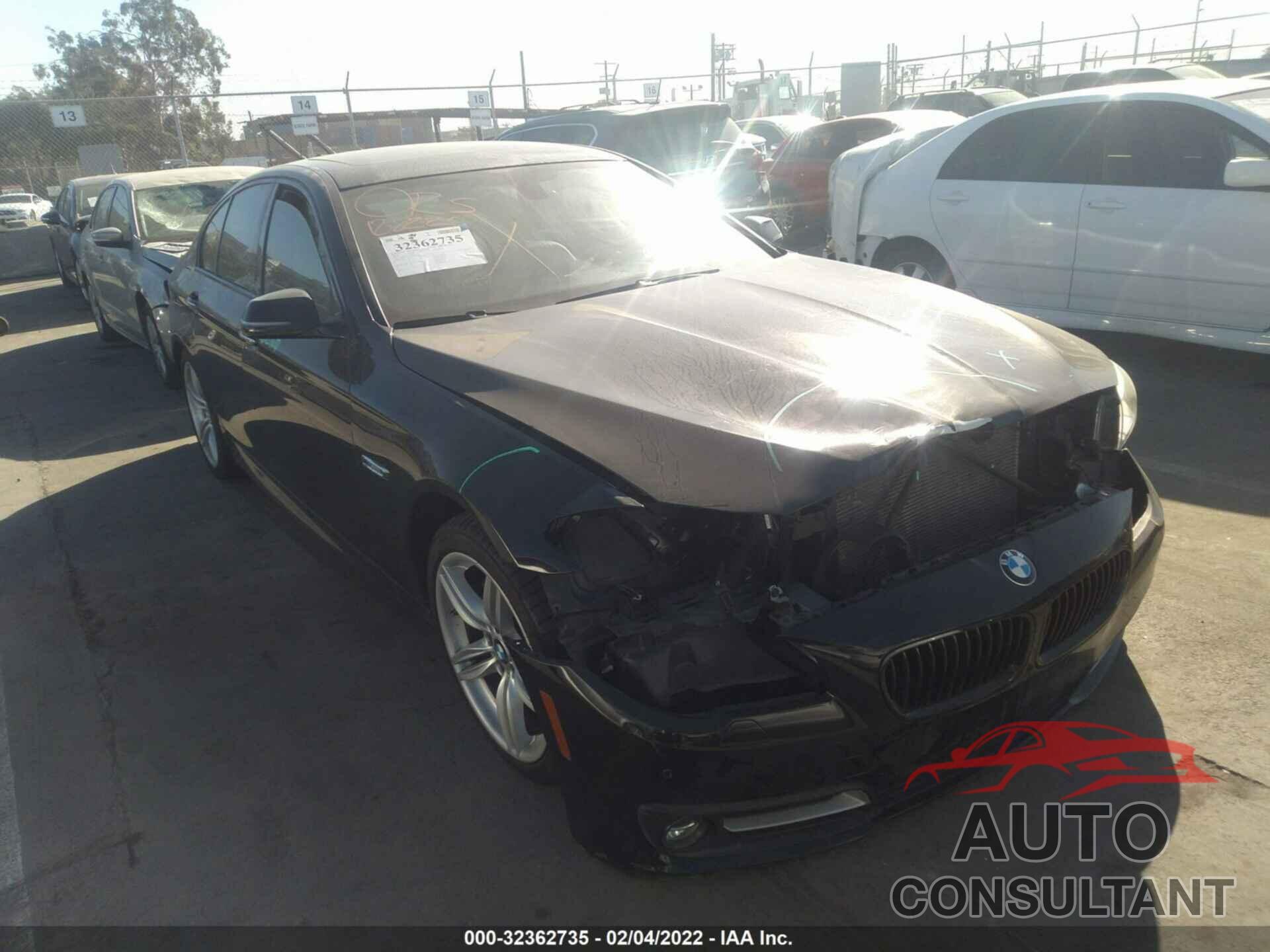 BMW 5 SERIES 2016 - WBA5B1C54GG553245