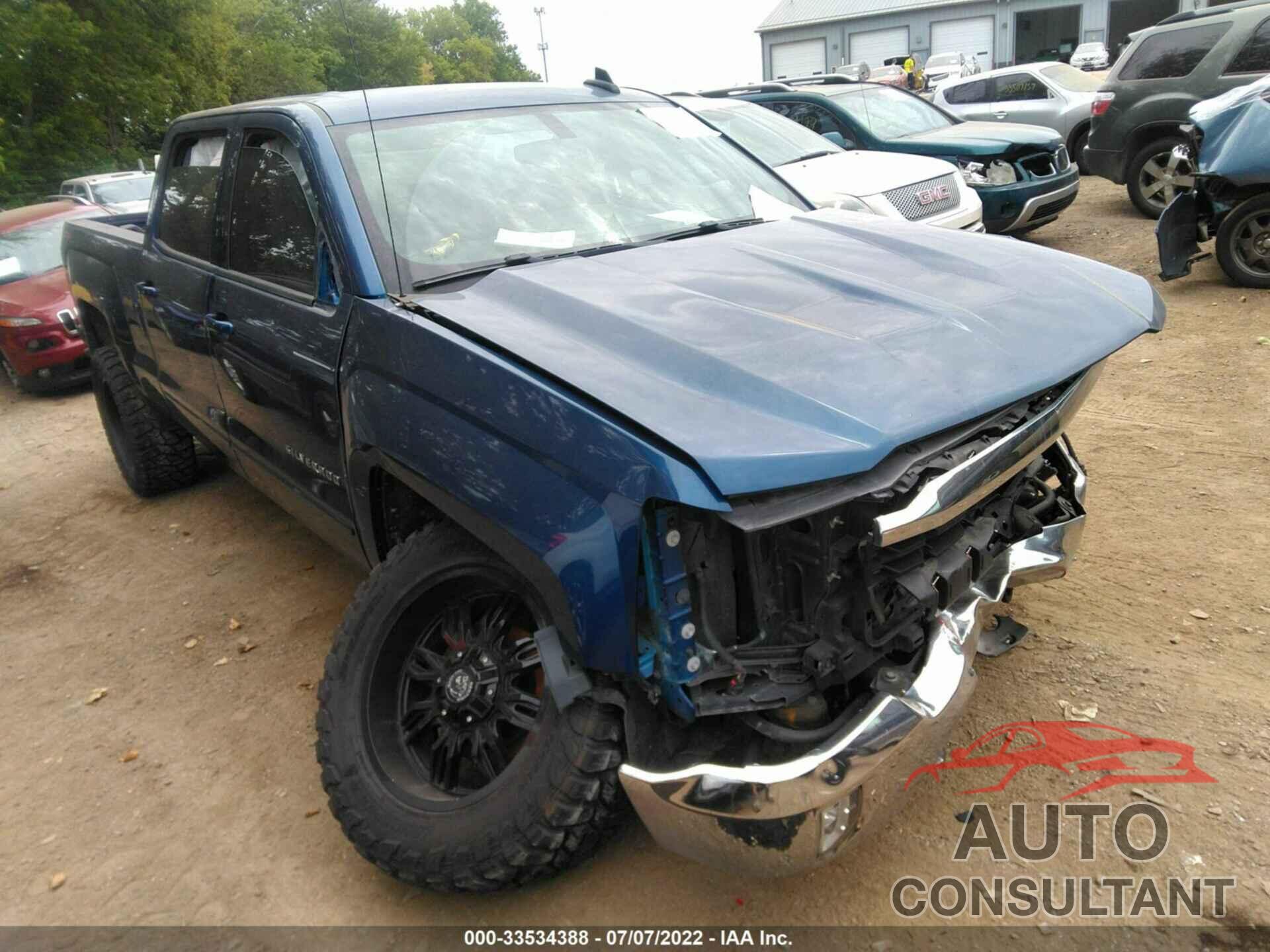 CHEVROLET SILVERADO 1500 2016 - 1GCUKREC7GF233027