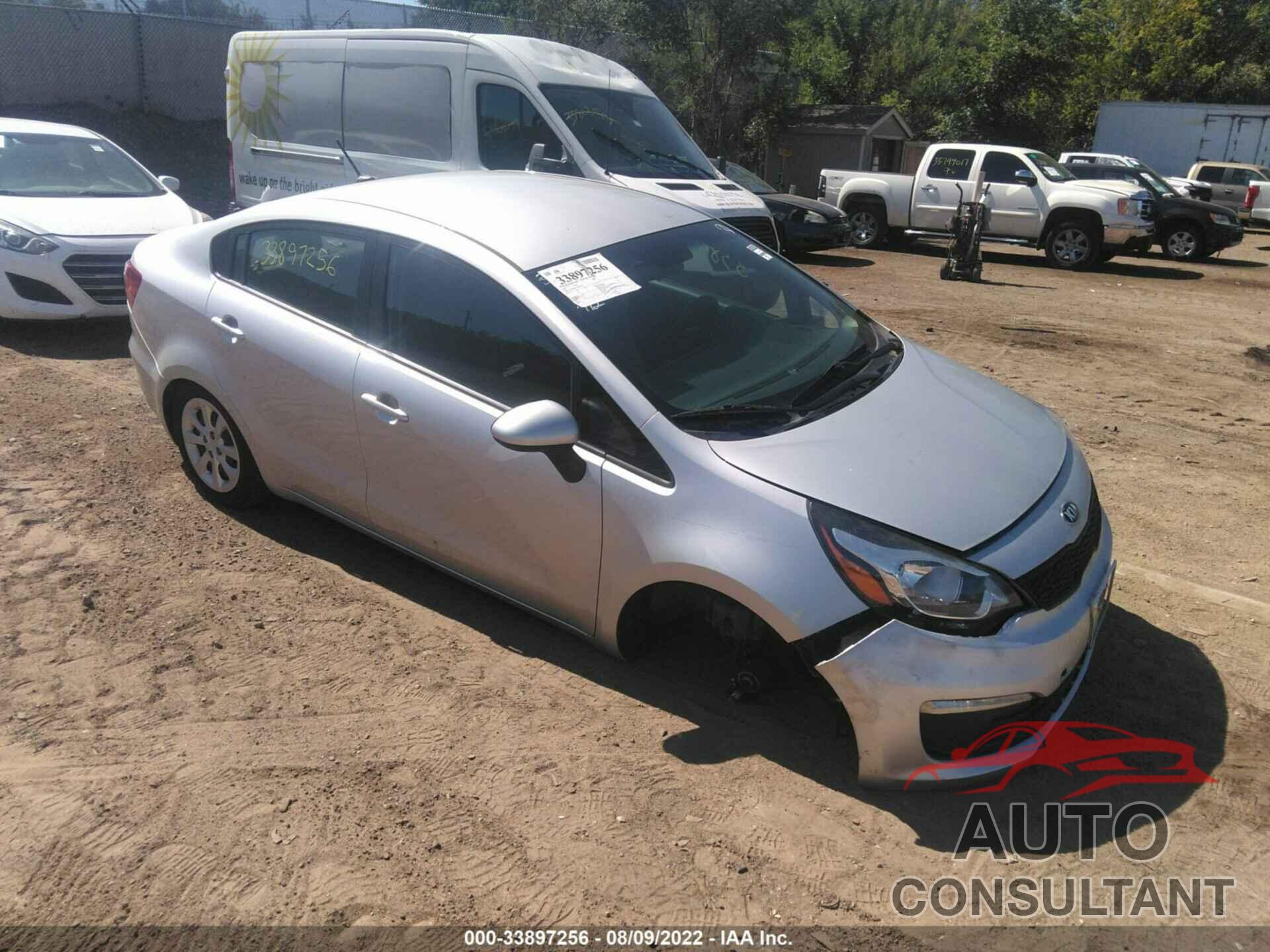 KIA RIO 2016 - KNADM4A32G6689467