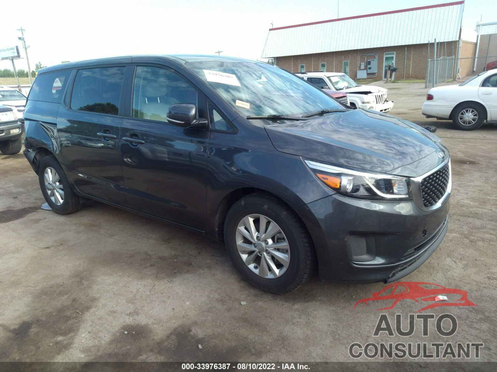 KIA SEDONA 2017 - KNDMB5C12H6225123