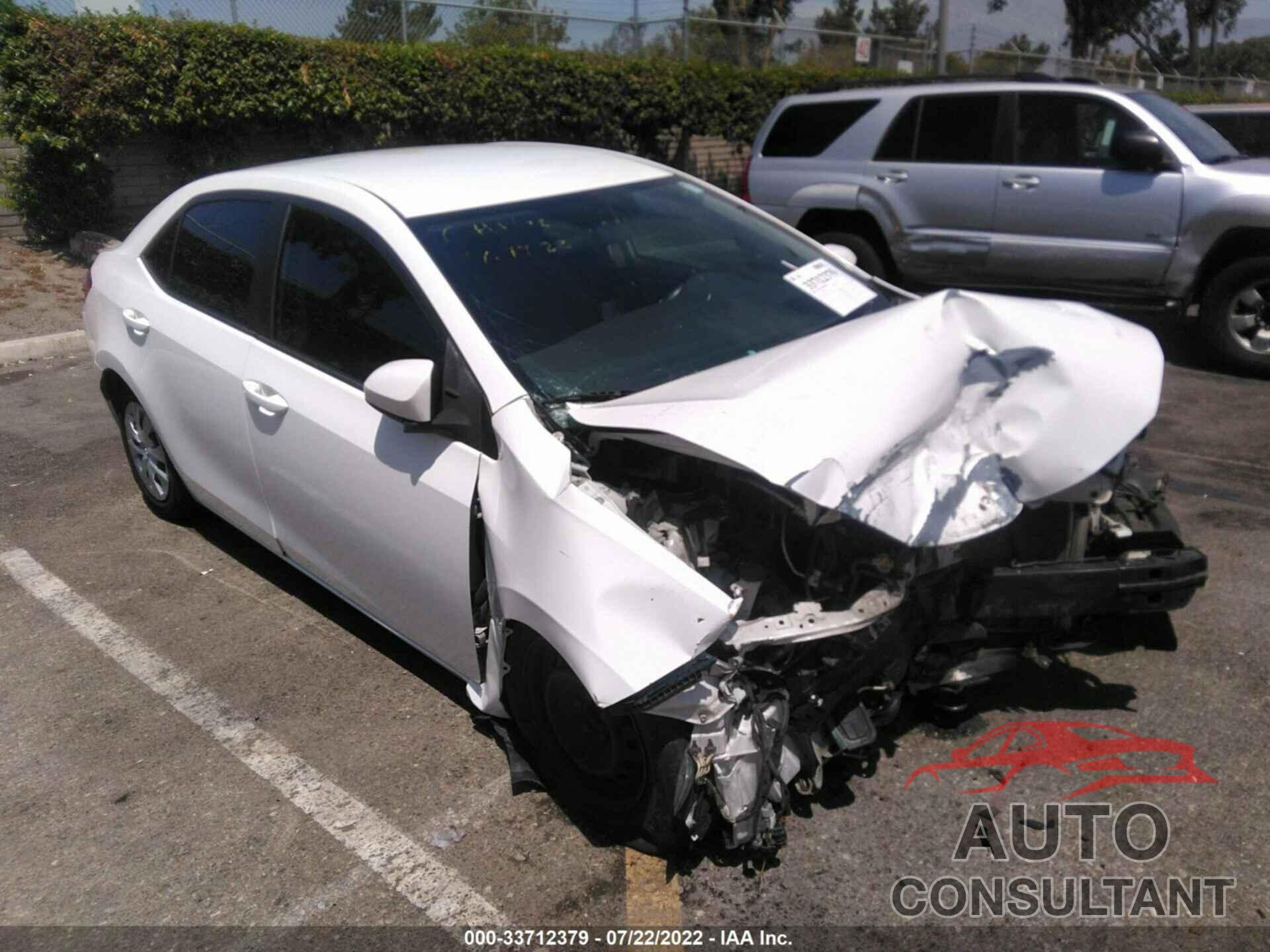 TOYOTA COROLLA 2016 - 5YFBURHE1GP515445