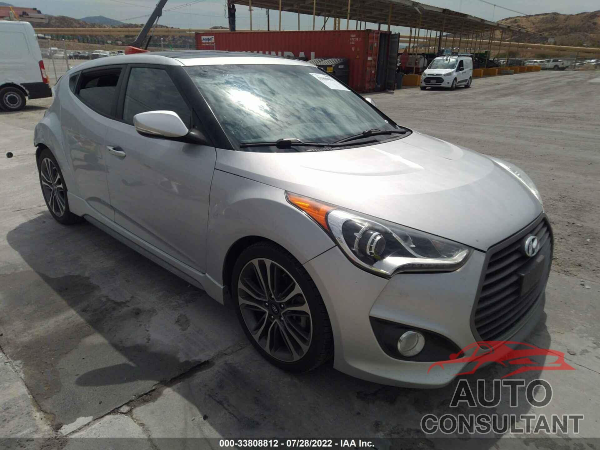 HYUNDAI VELOSTER 2016 - KMHTC6AE3GU297748