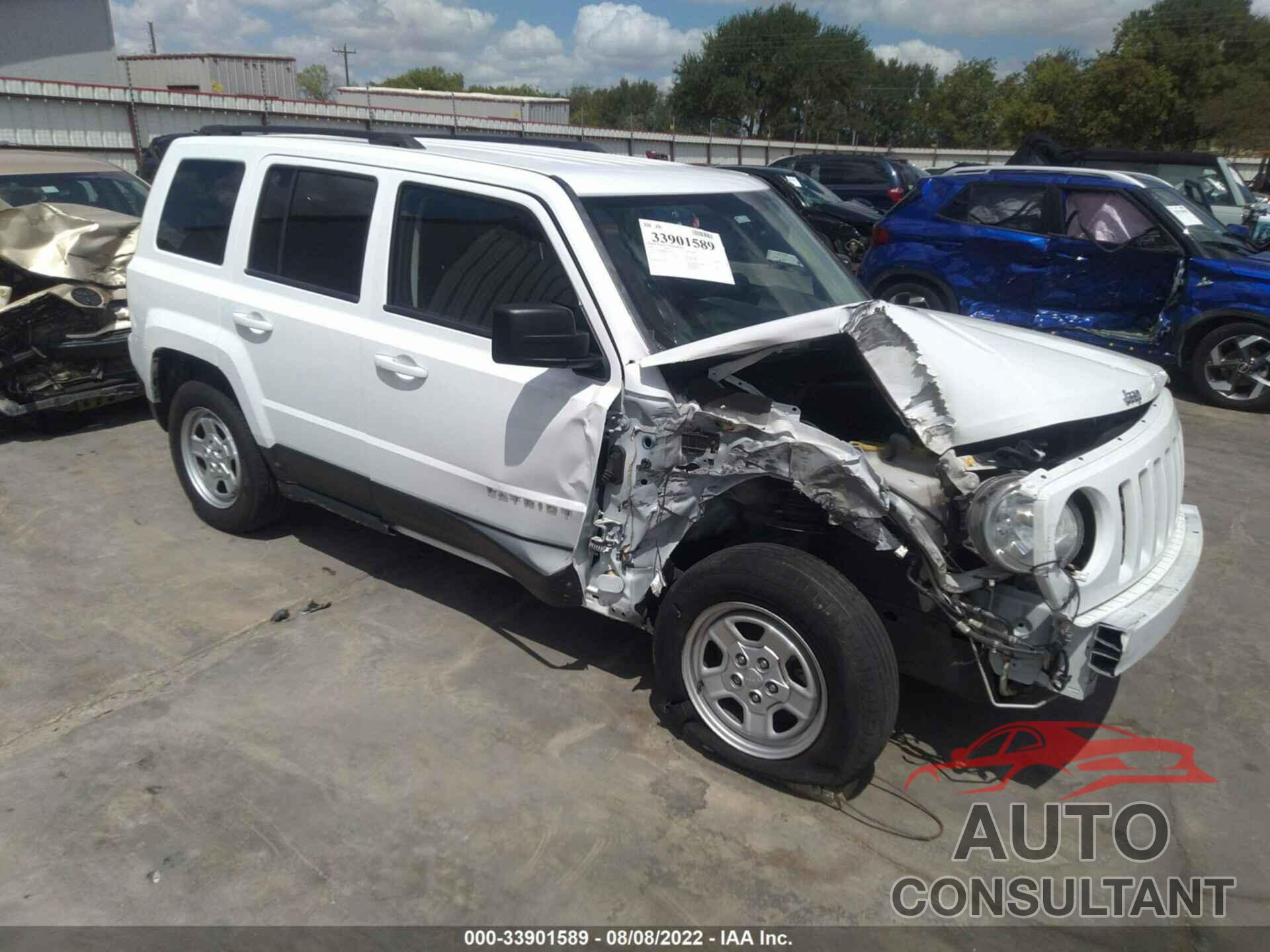 JEEP PATRIOT 2017 - 1C4NJPBB6HD121162