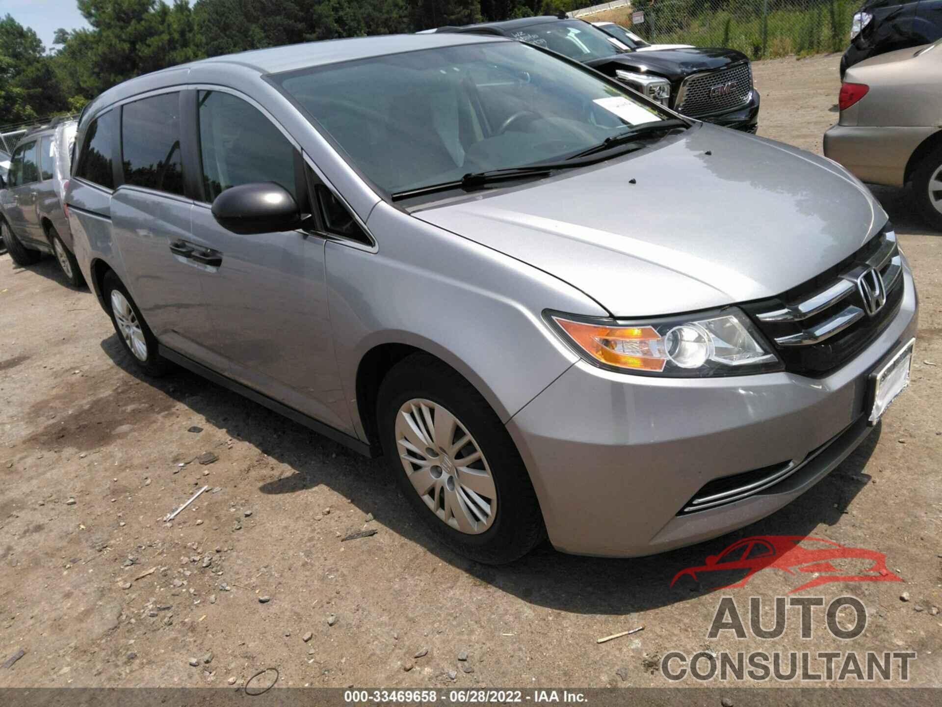 HONDA ODYSSEY 2016 - 5FNRL5H24GB031801