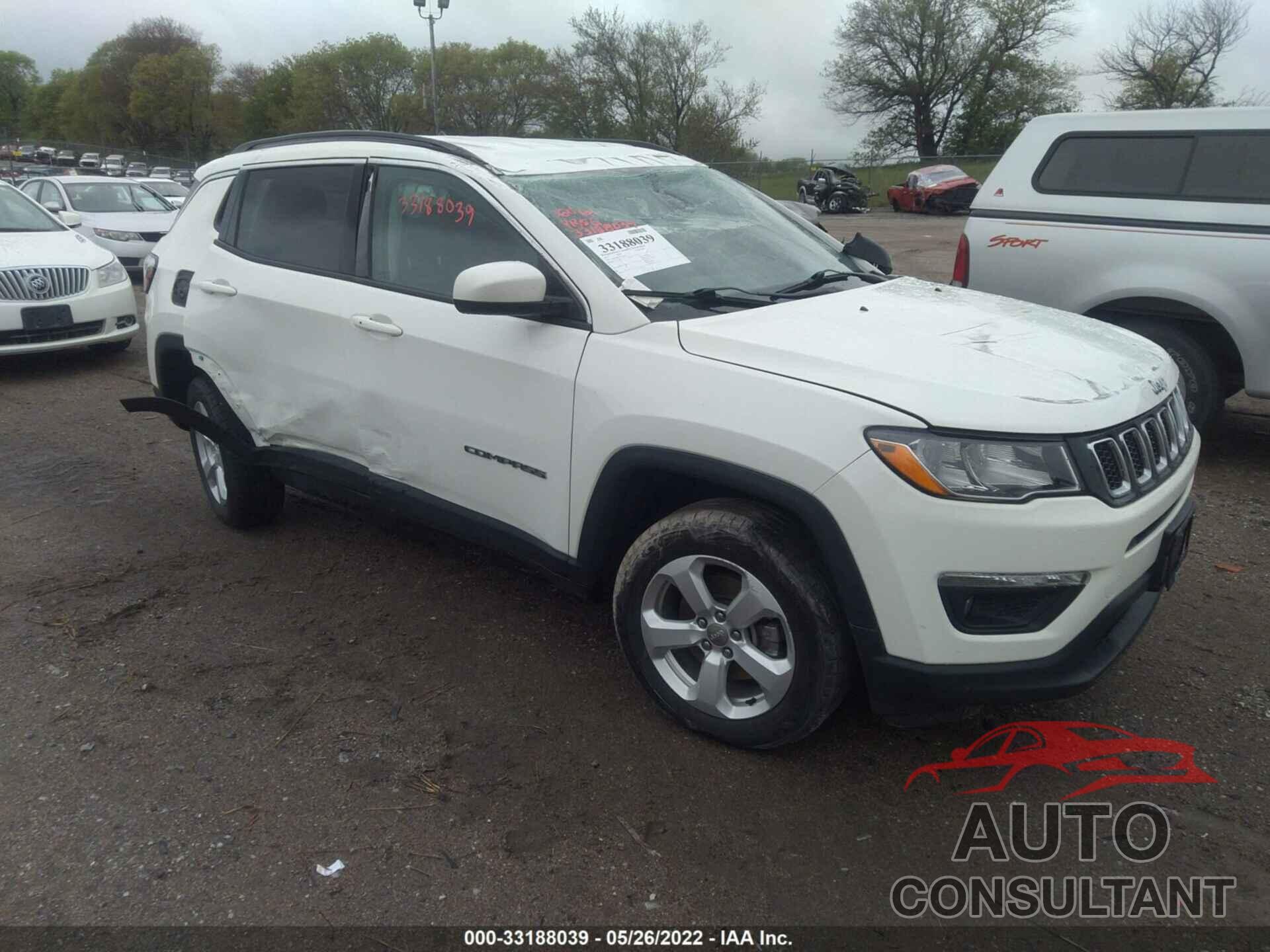 JEEP COMPASS 2017 - 3C4NJDBB1HT618709