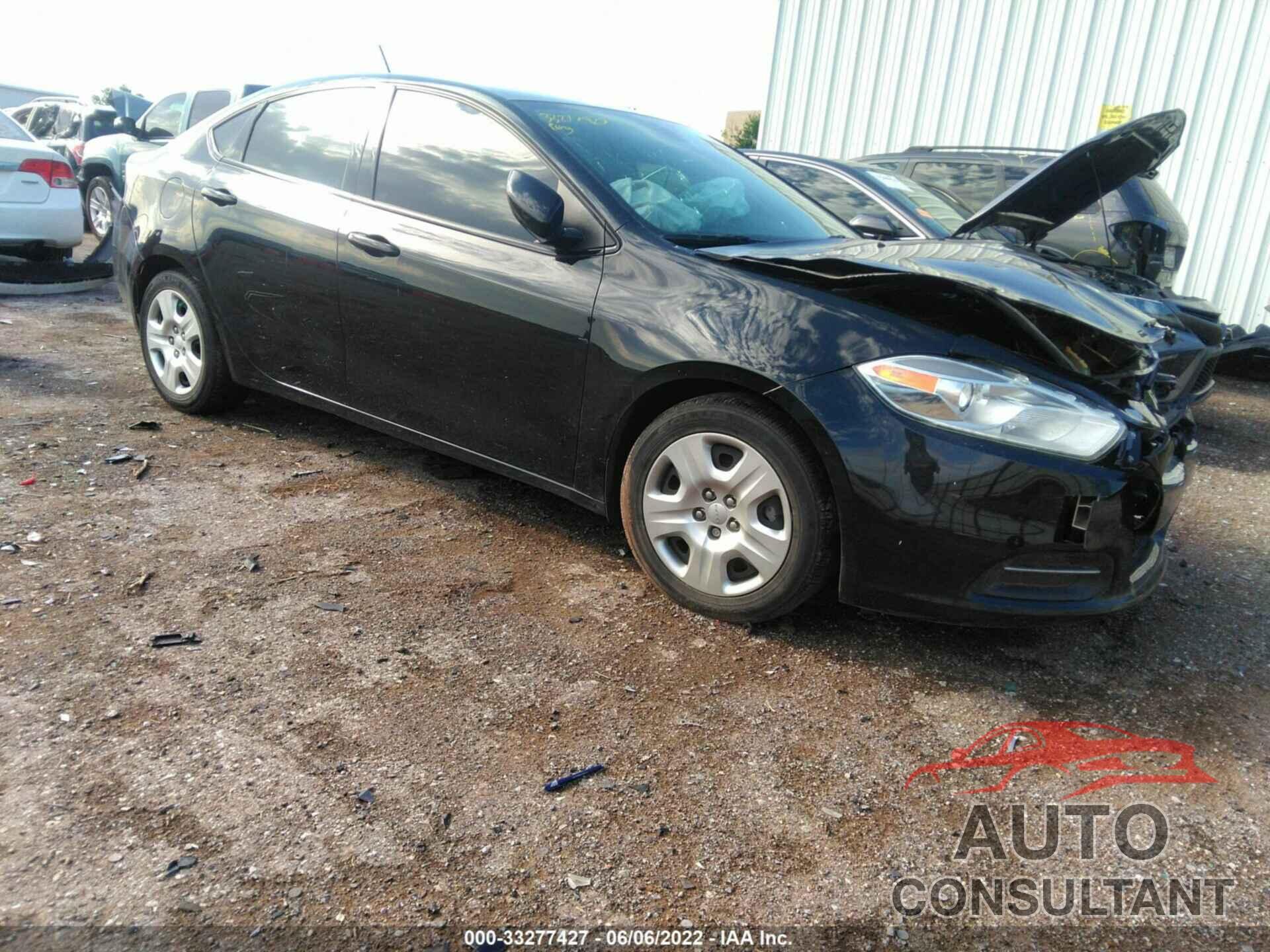 DODGE DART 2016 - 1C3CDFAA5GD680528