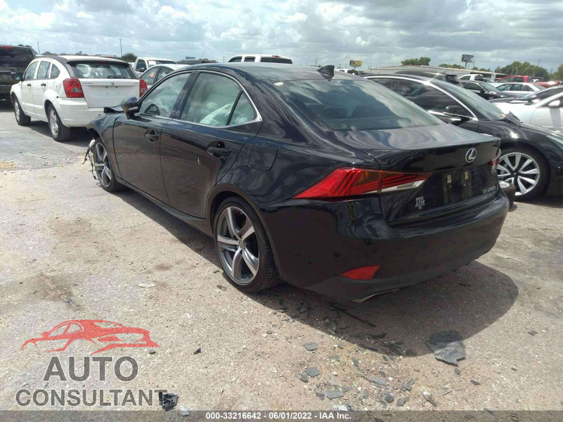 LEXUS IS 2017 - JTHBA1D21H5047686