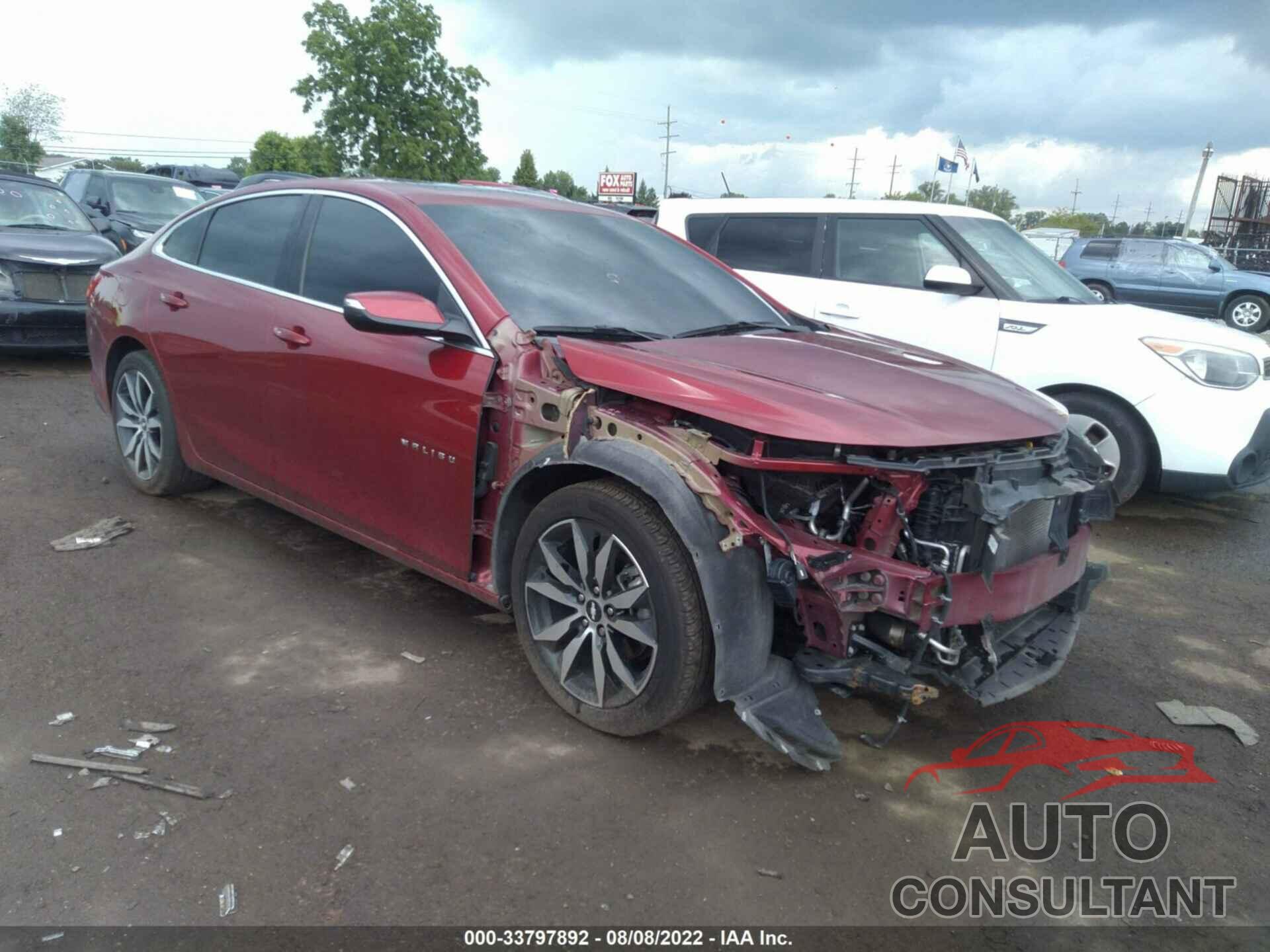 CHEVROLET MALIBU 2018 - 1G1ZD5ST6JF289148