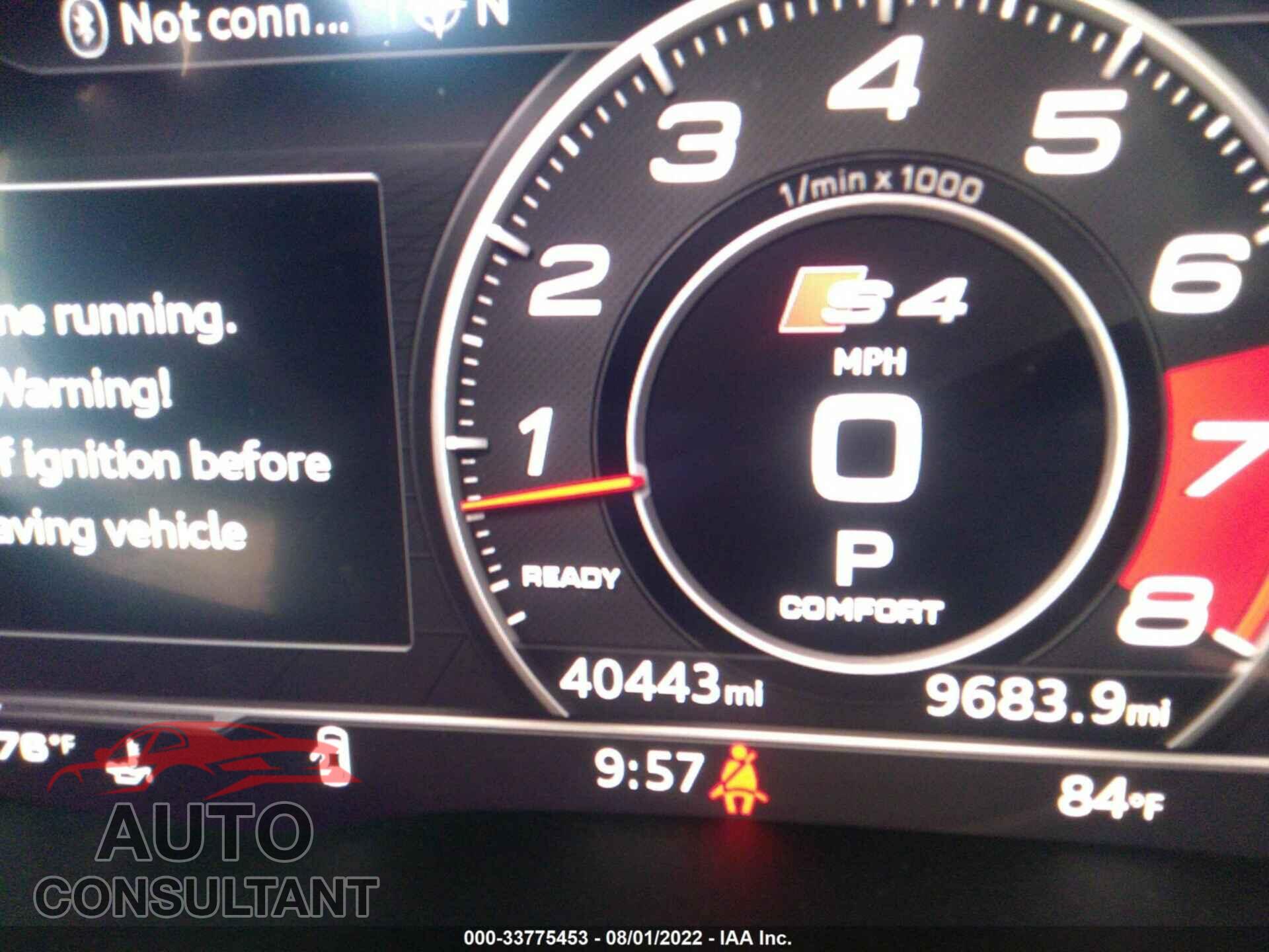 AUDI S4 2018 - WAUB4AF41JA002006