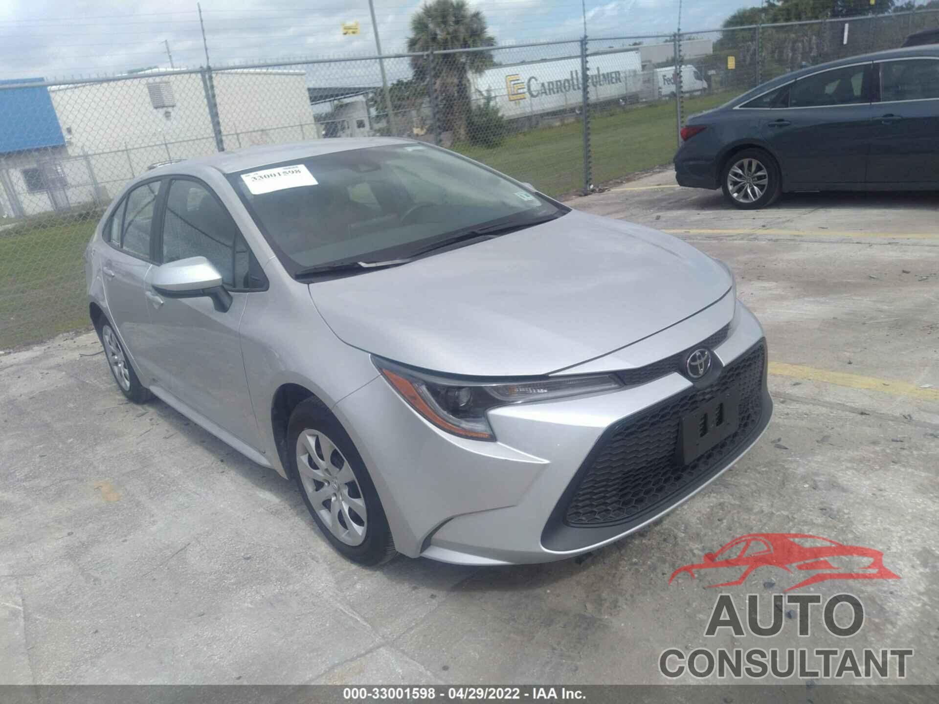 TOYOTA COROLLA 2021 - 5YFEPMAE3MP247172