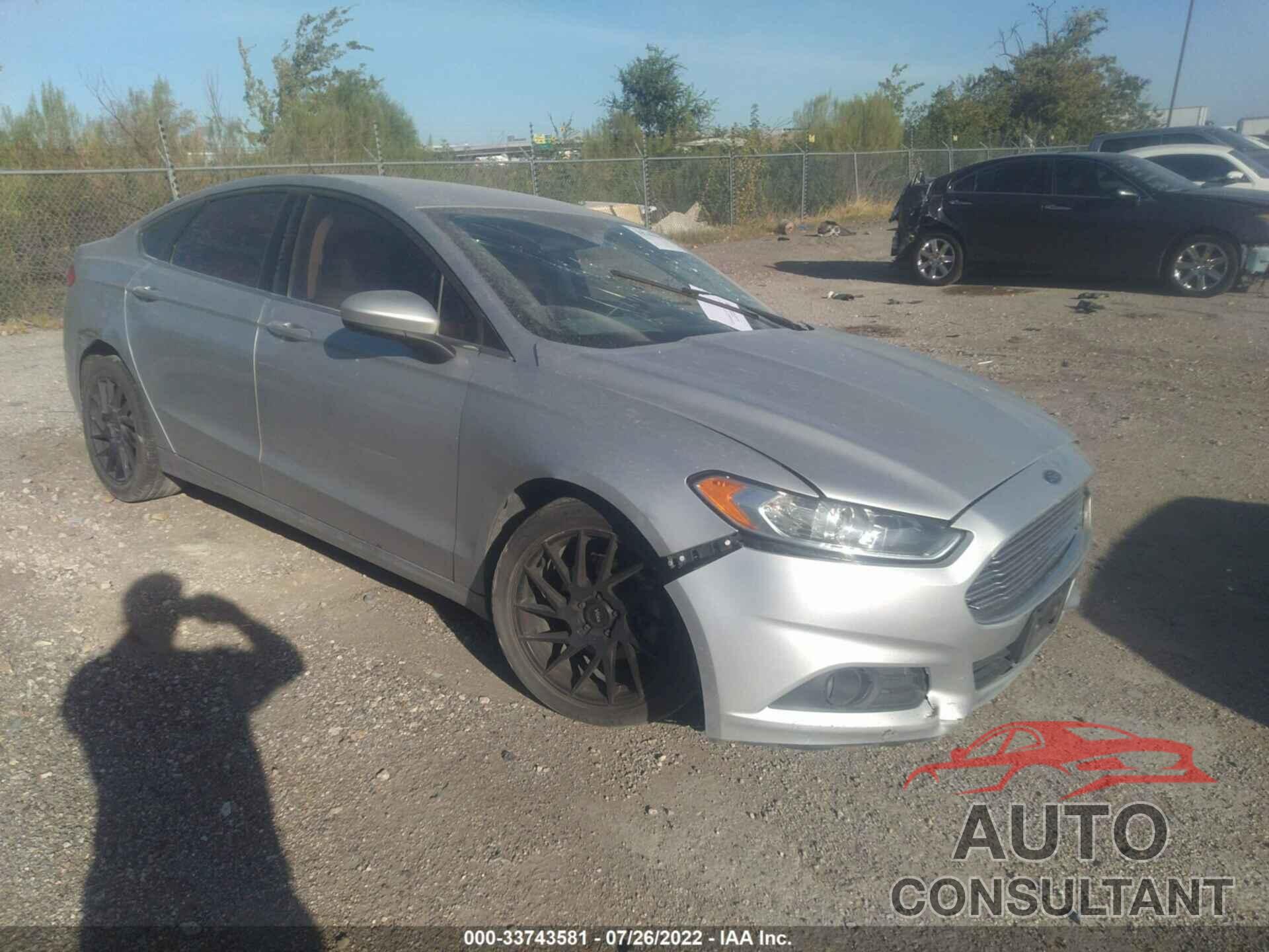 FORD FUSION 2016 - 3FA6P0G7XGR278882