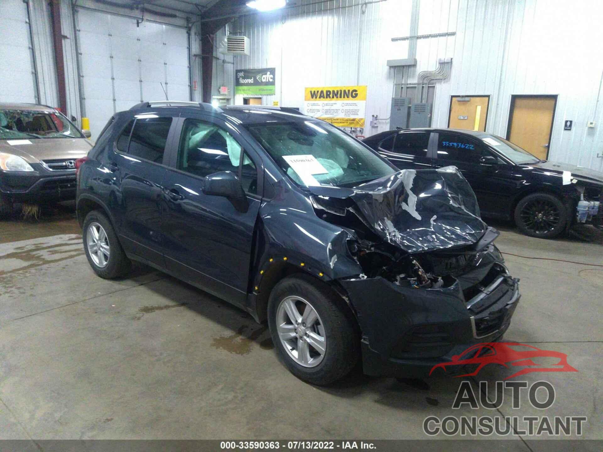 CHEVROLET TRAX 2022 - KL7CJPSM6NB505536