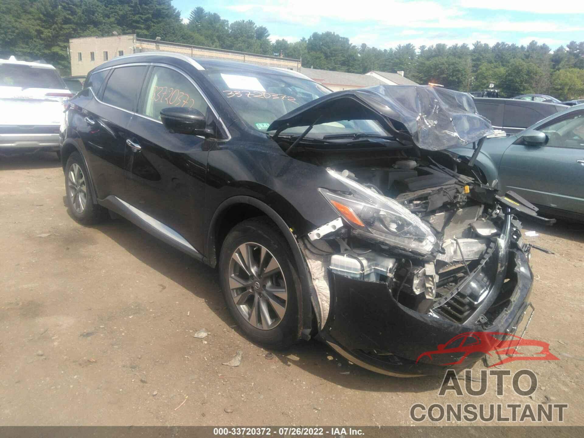 NISSAN MURANO 2018 - 5N1AZ2MH2JN175811