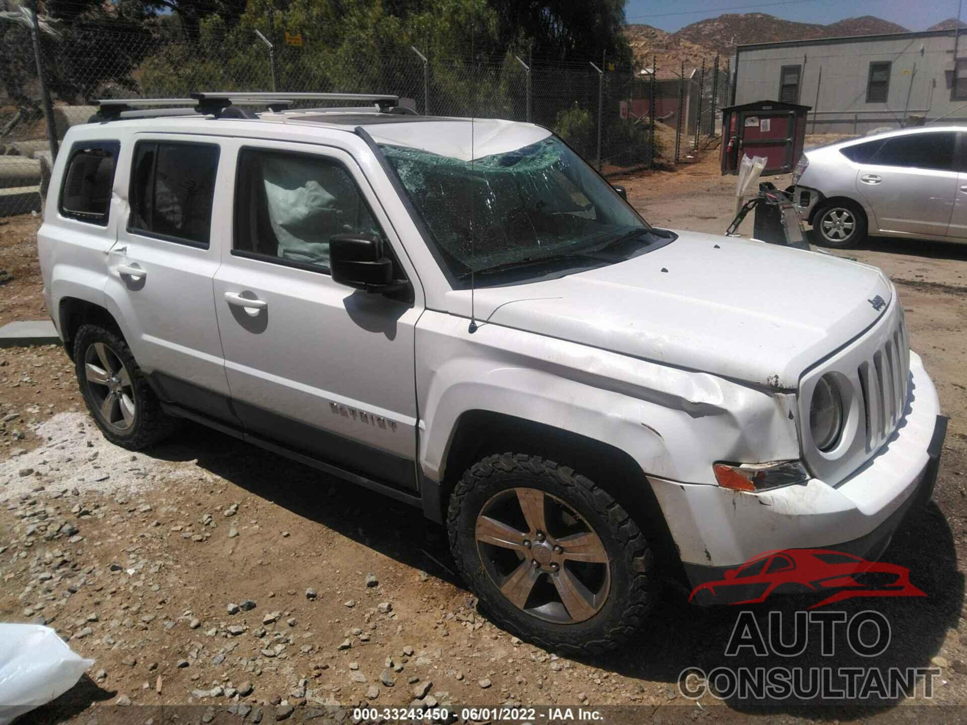 JEEP PATRIOT 2016 - 1C4NJRFB1GD706977