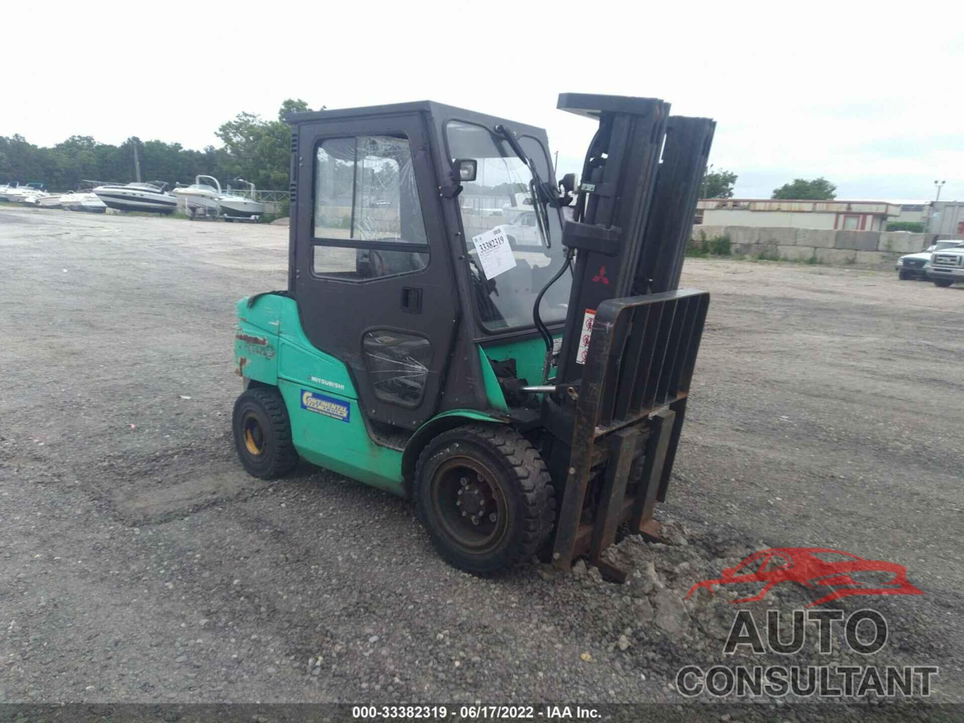 MITSUBISHI FORKLIFT 2016 - AF14E30454       