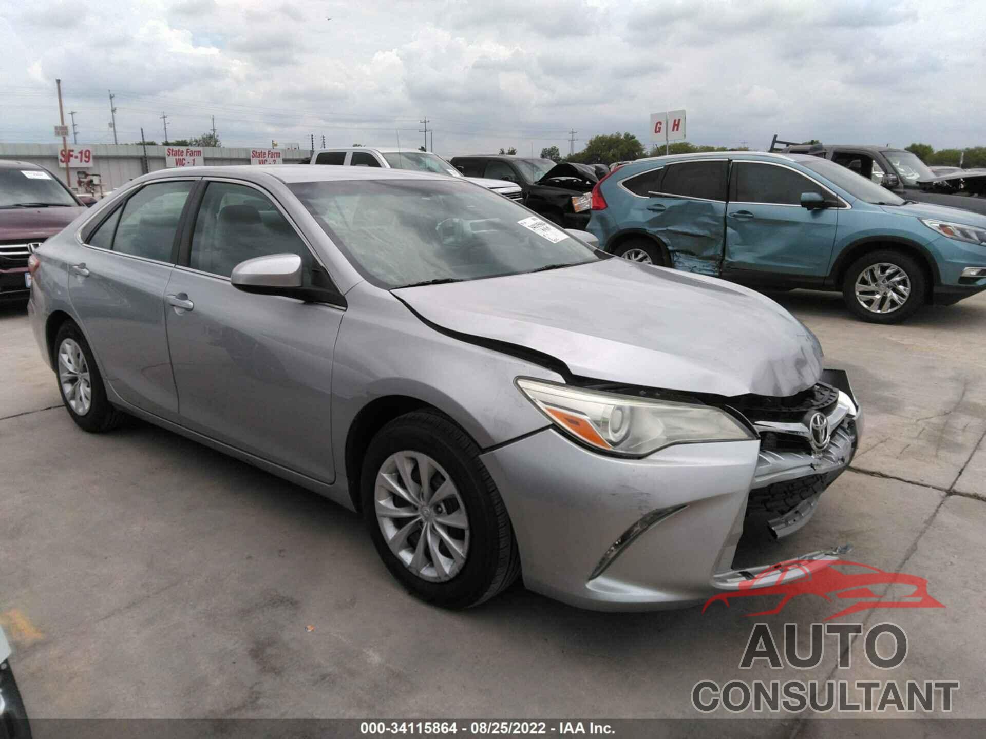 TOYOTA CAMRY 2016 - 4T4BF1FK6GR550913