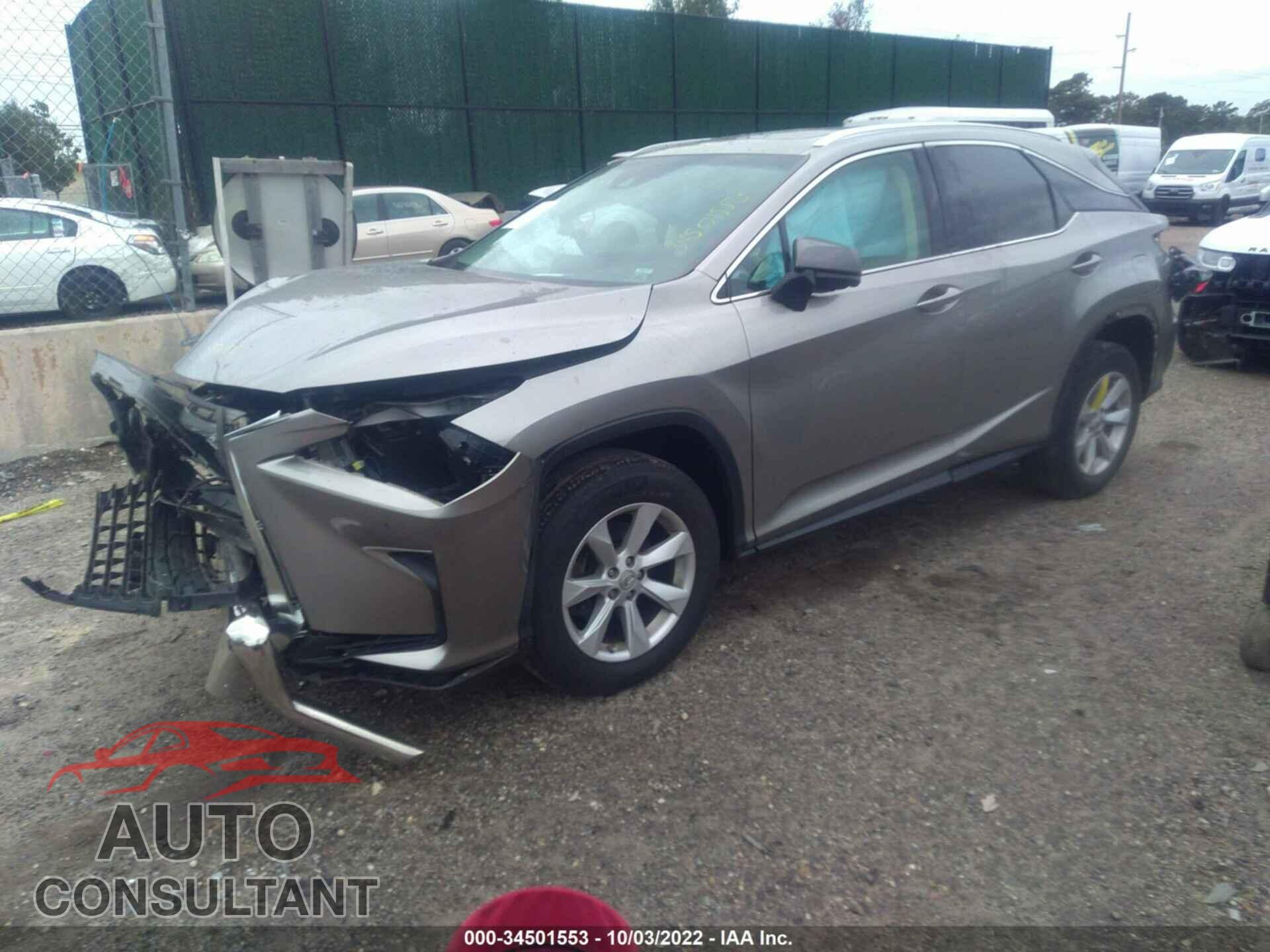 LEXUS RX 2017 - 2T2BZMCA5HC095680