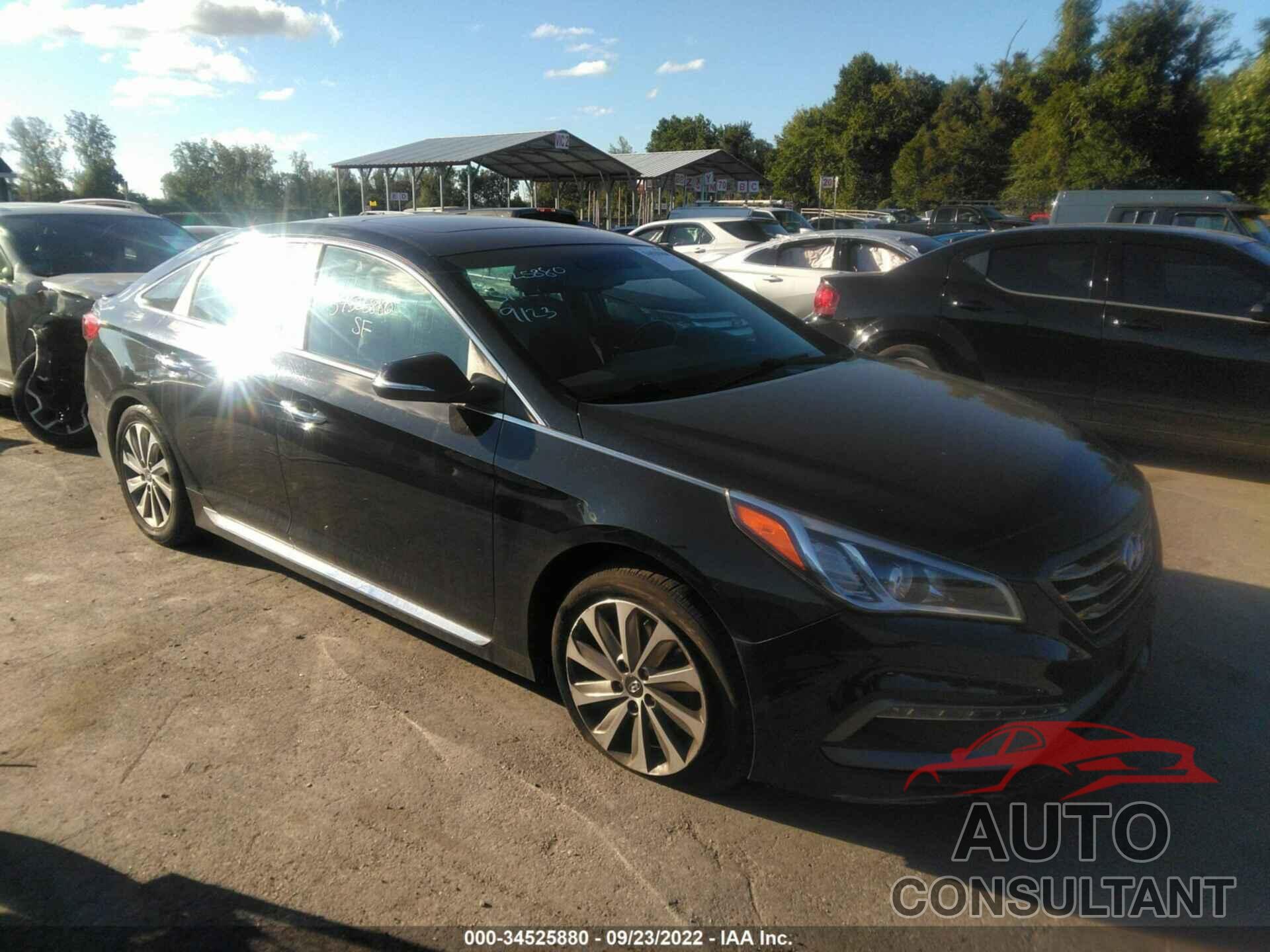 HYUNDAI SONATA 2017 - 5NPE34AF2HH510646