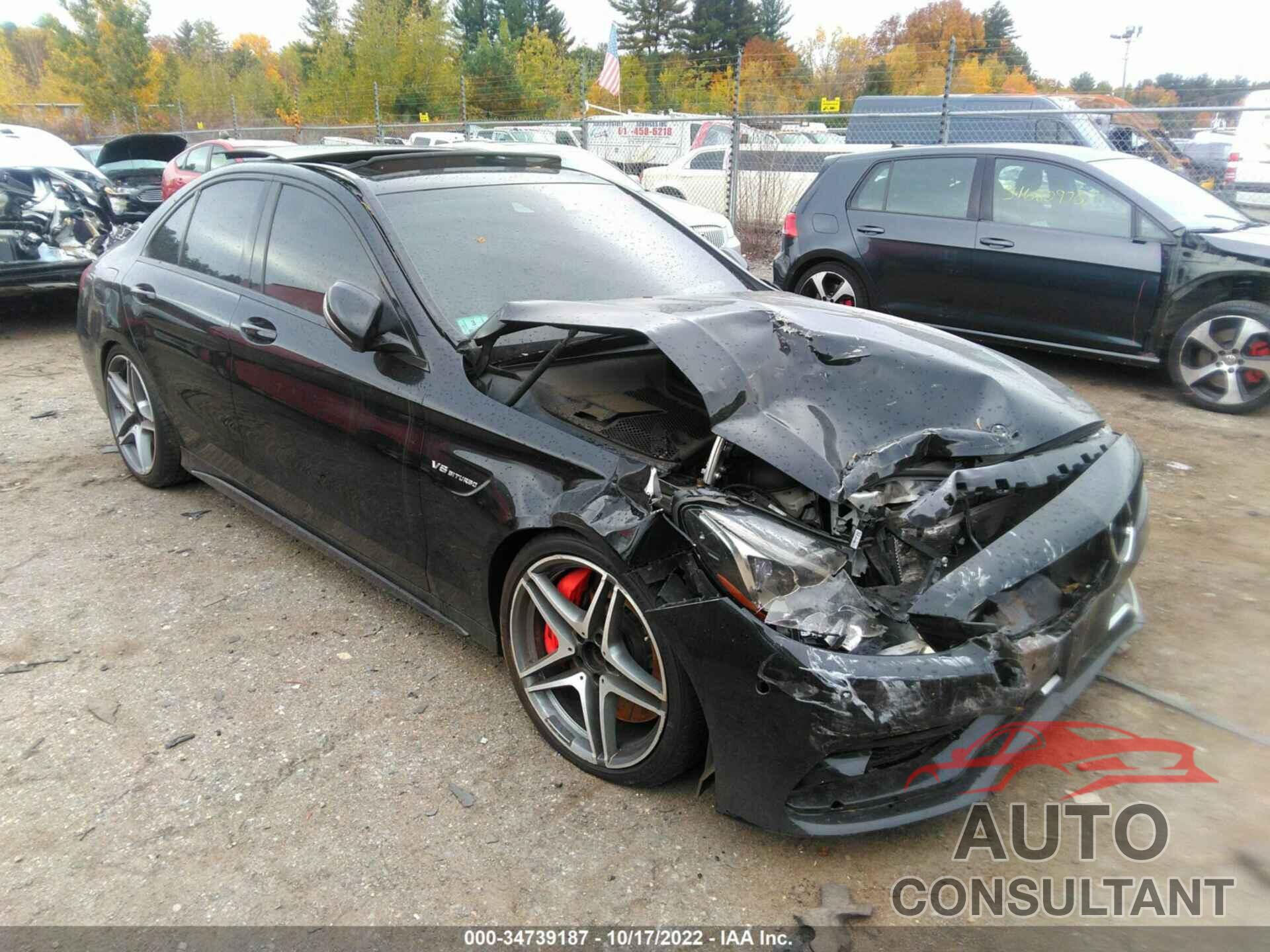 MERCEDES-BENZ C-CLASS 2016 - 55SWF8HB3GU112671