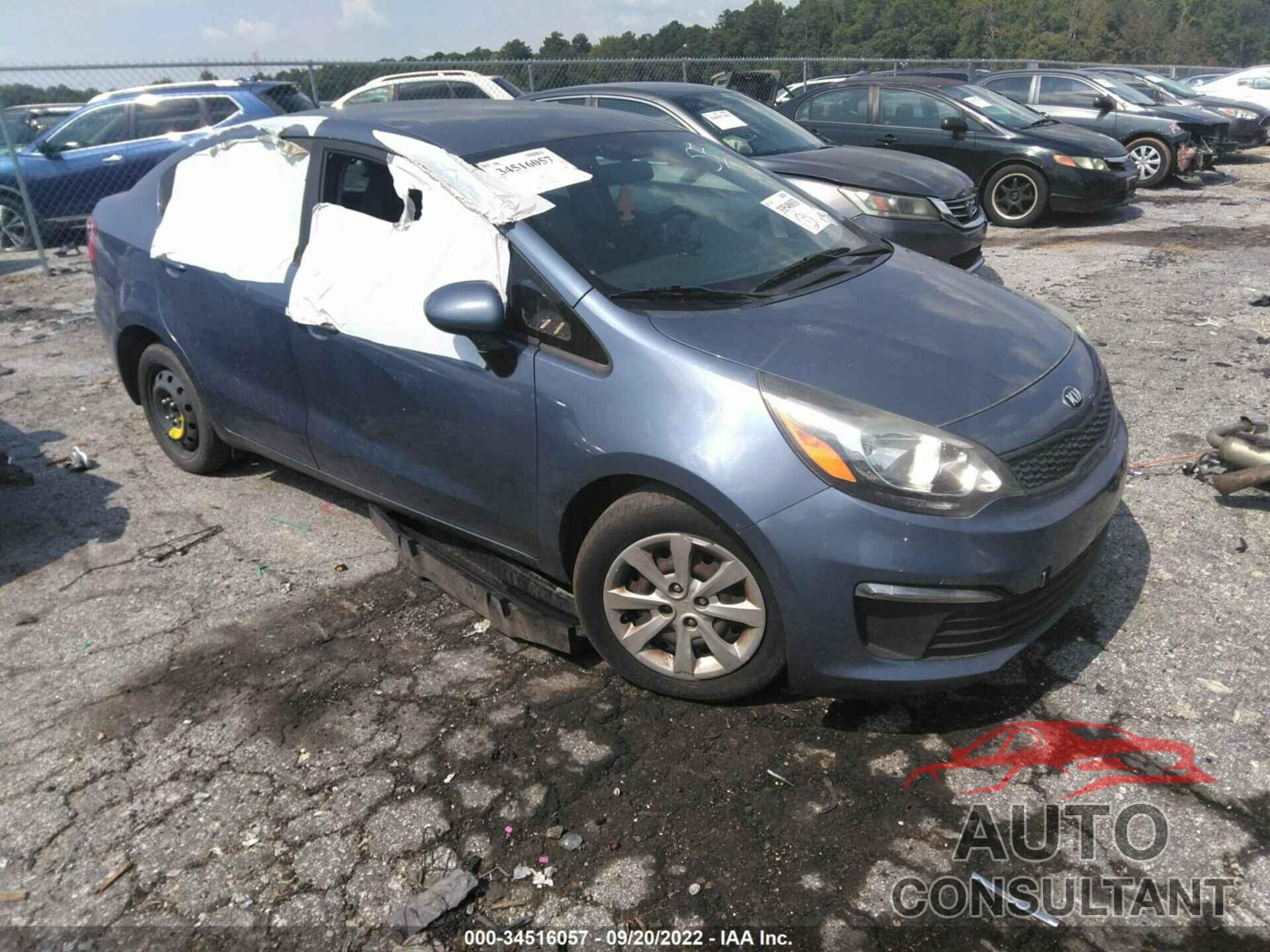 KIA RIO 2016 - KNADM4A34G6692032