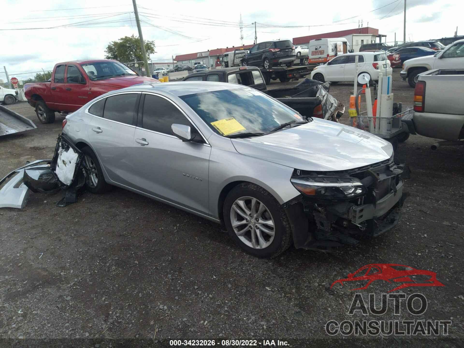 CHEVROLET MALIBU 2016 - 1G1ZE5ST3GF220598