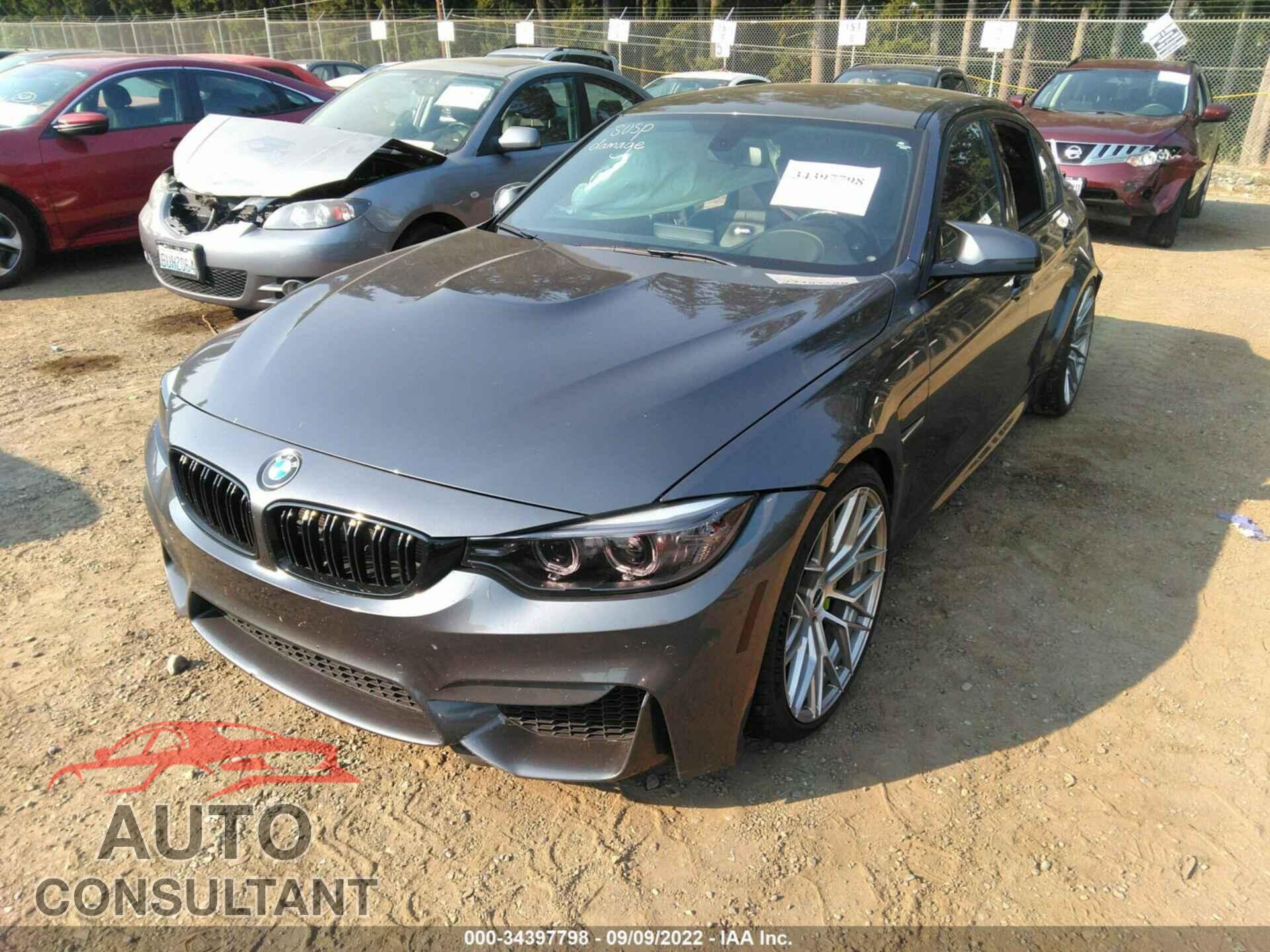 BMW M3 2017 - WBS8M9C52H5G84241