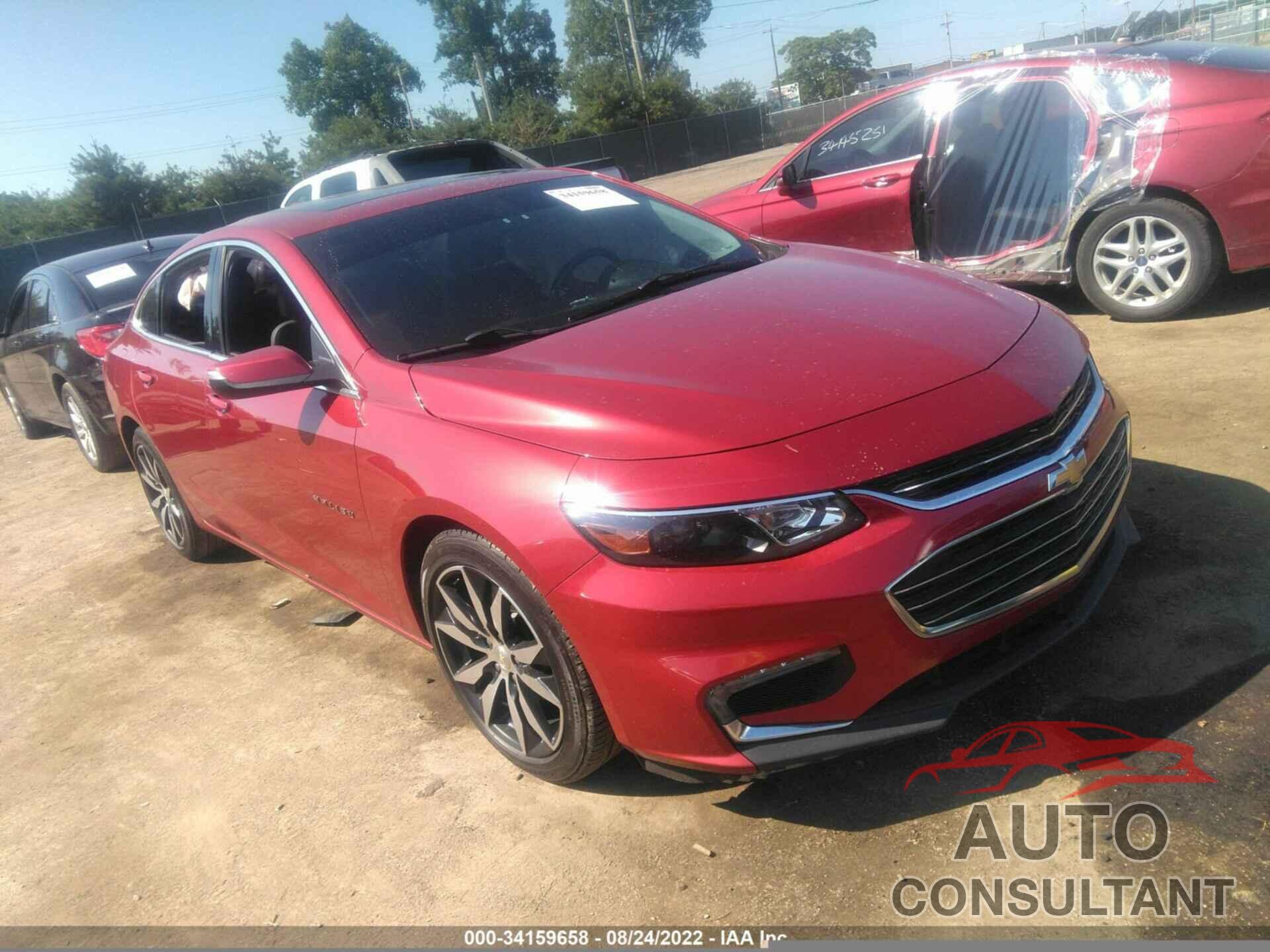CHEVROLET MALIBU 2016 - 1G1ZE5ST4GF247762
