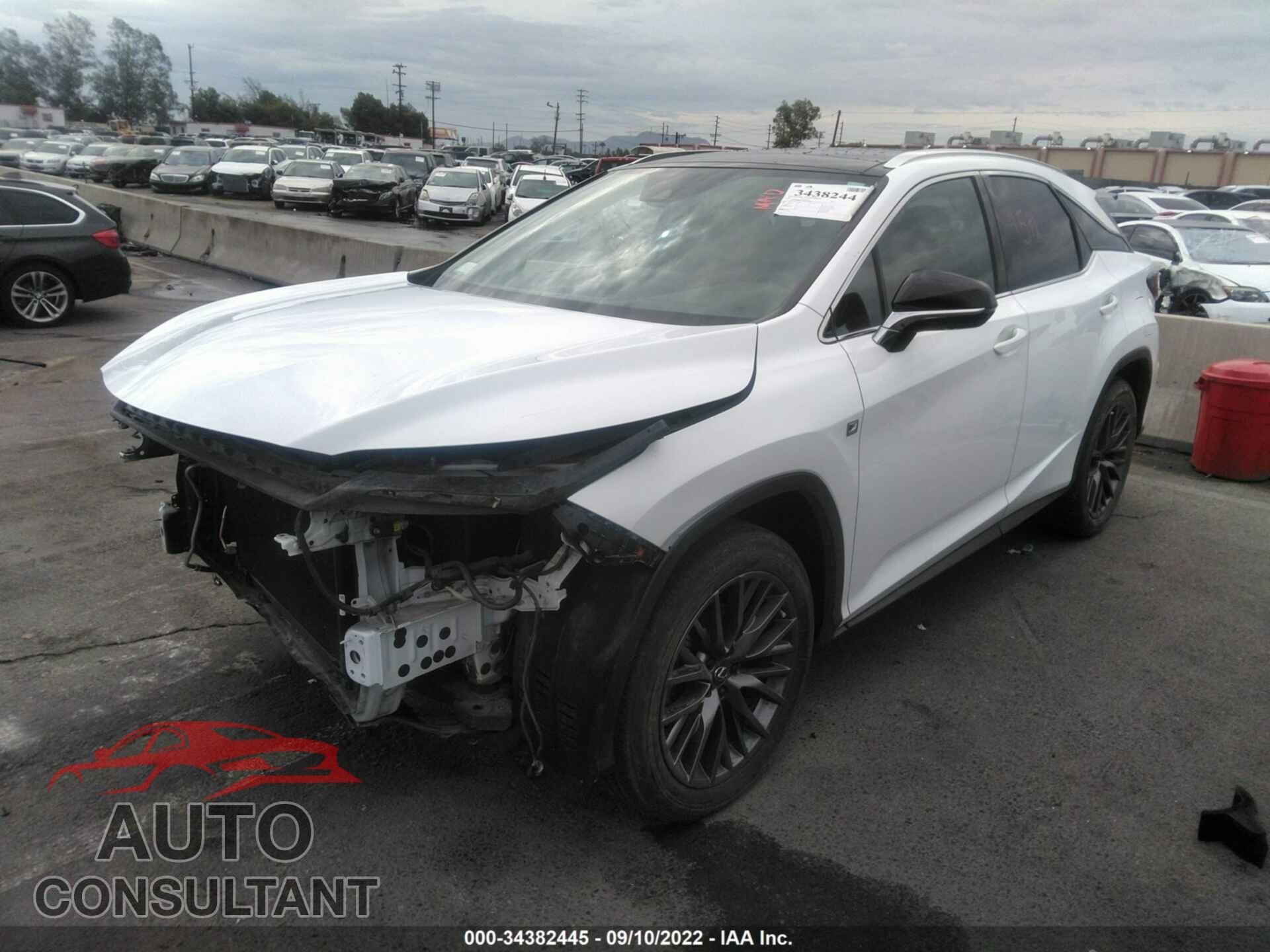 LEXUS RX 2021 - 2T2YZMDA1MC265309