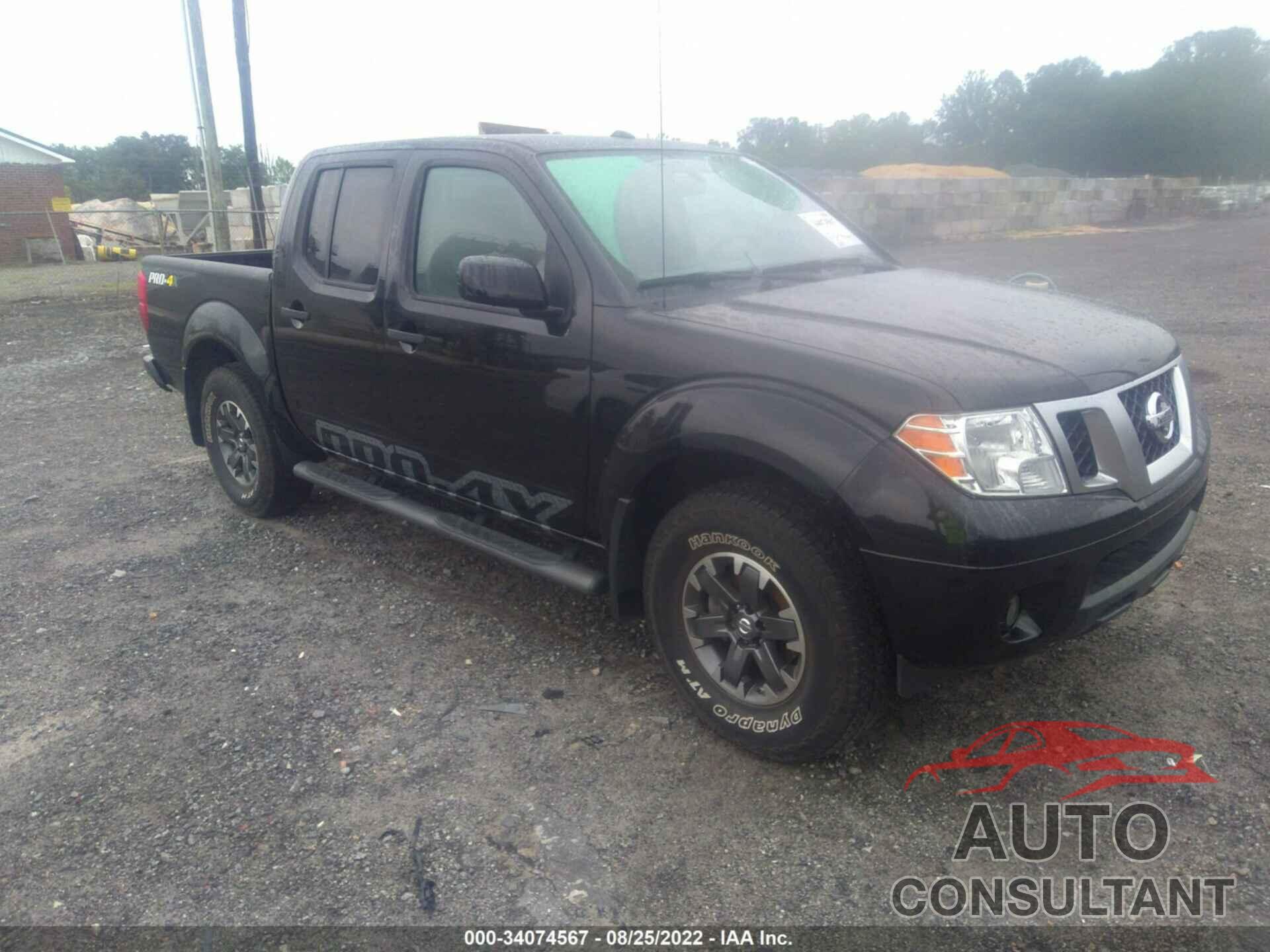 NISSAN FRONTIER 2019 - 1N6DD0EV2KN749847