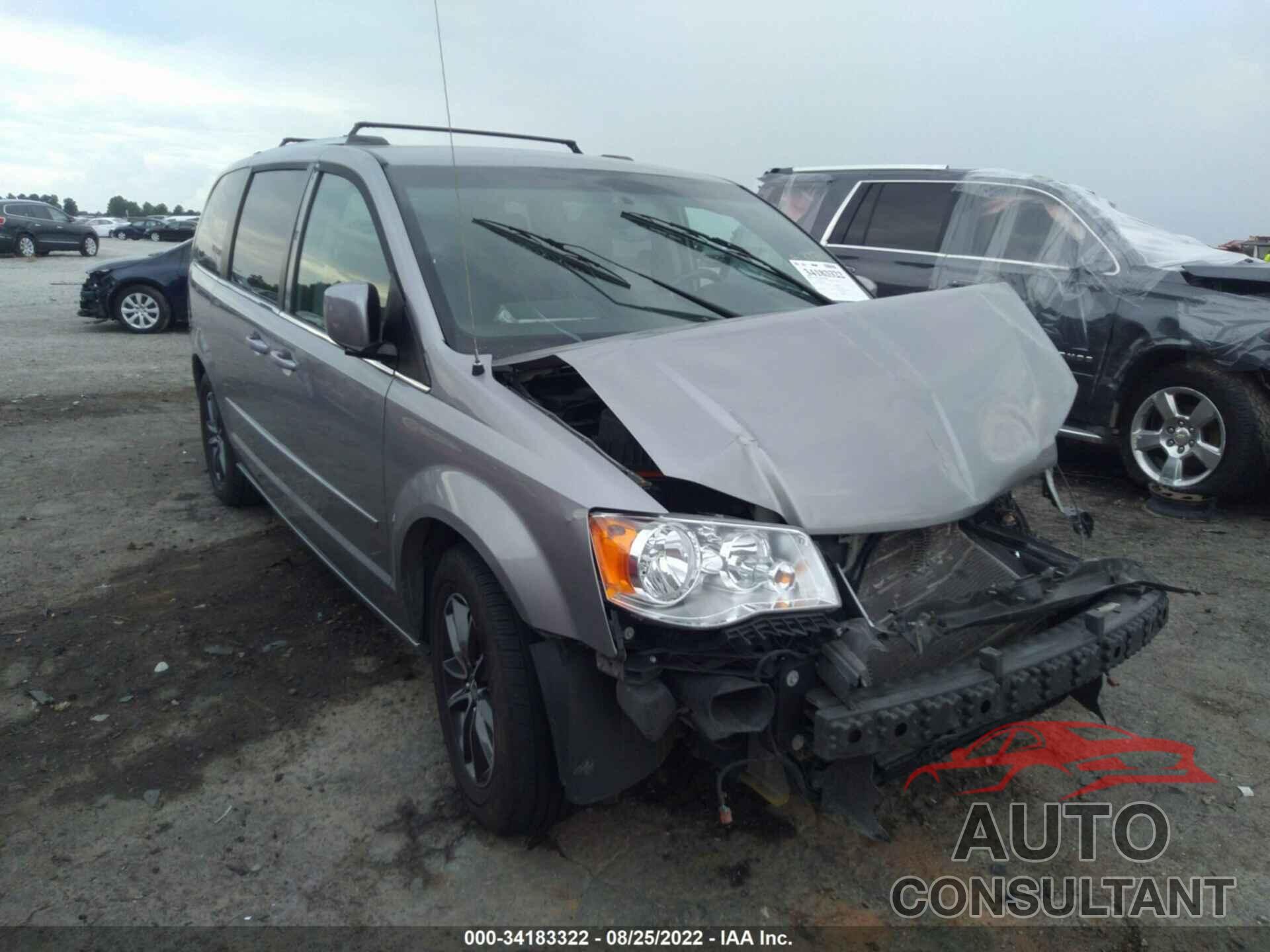 DODGE GRAND CARAVAN 2017 - 2C4RDGCG0HR573382