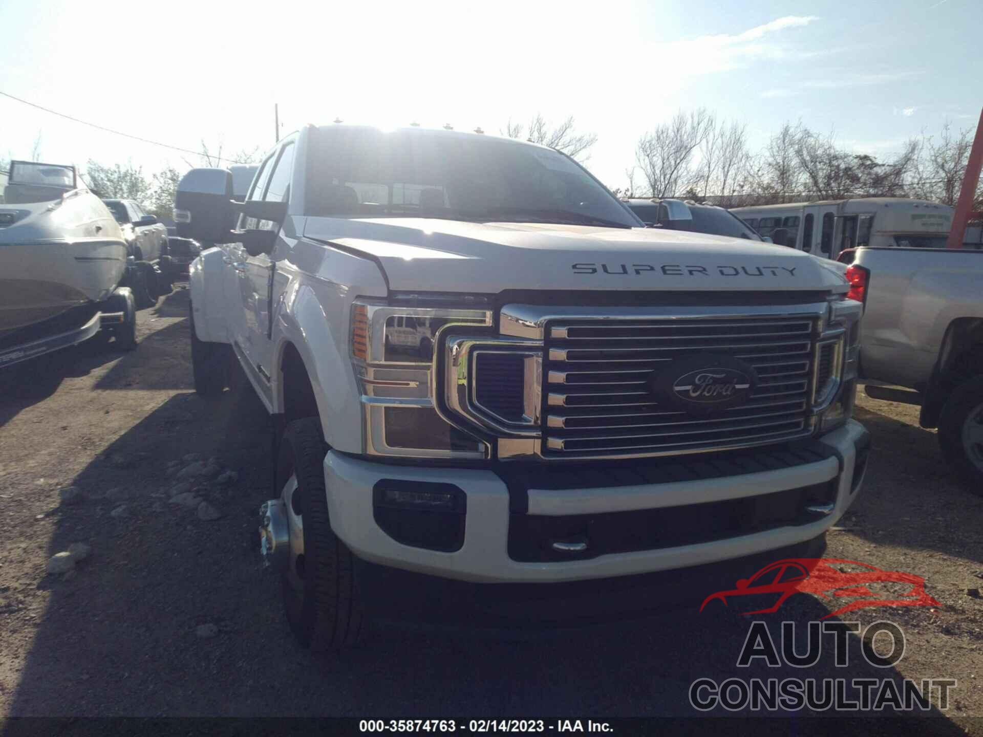 FORD F-350 2021 - 1FT8W3DT5MEC48101