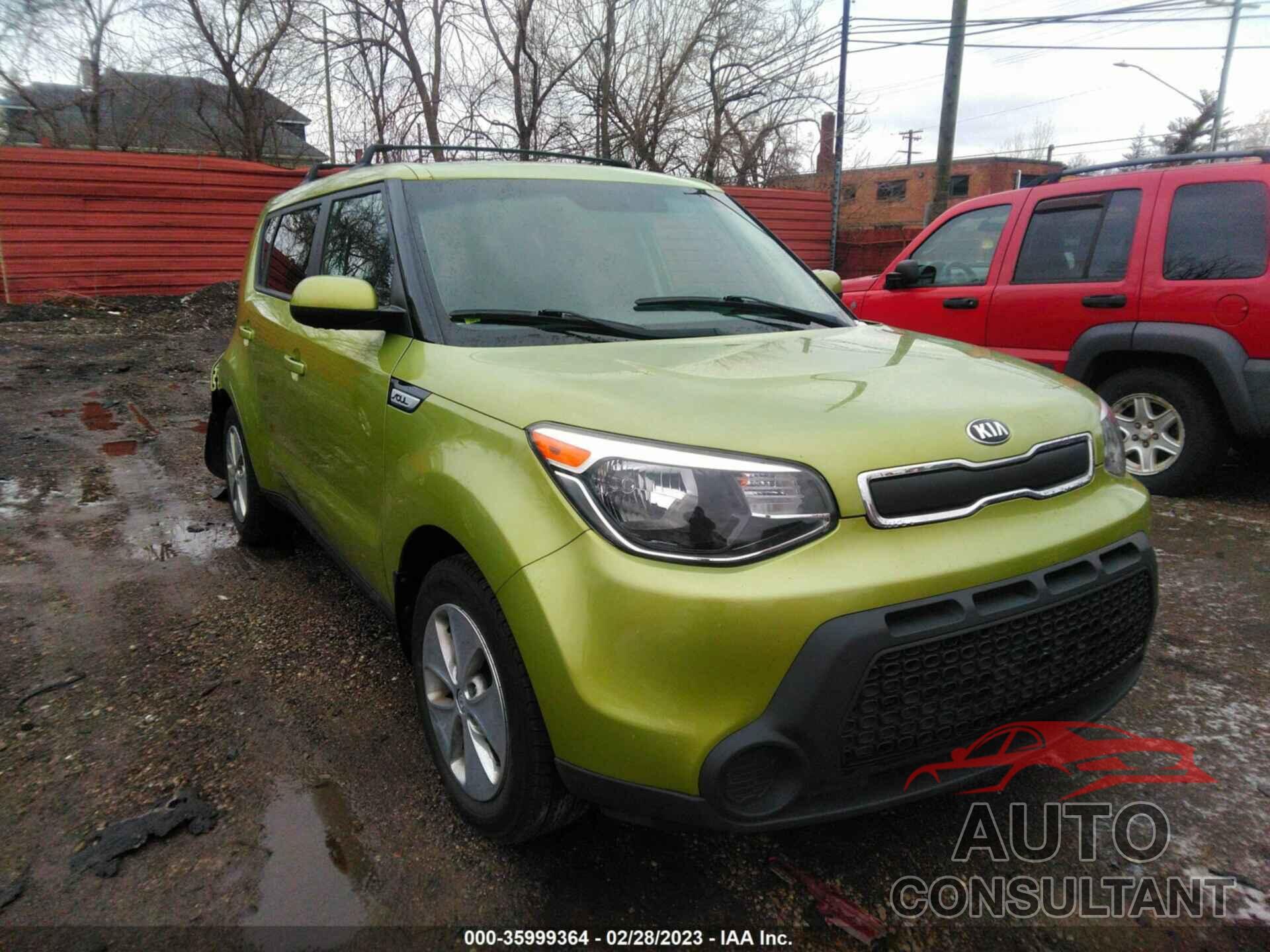 KIA SOUL 2015 - KNDJN2A24F7813715