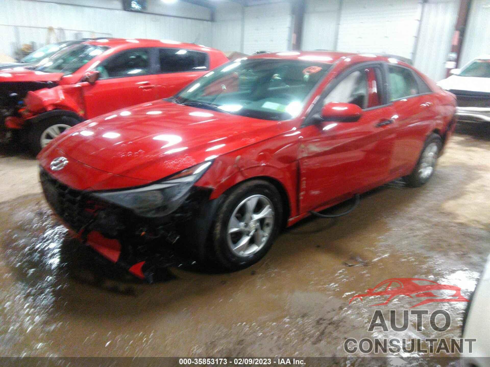 HYUNDAI ELANTRA 2021 - KMHLL4AG8MU150116