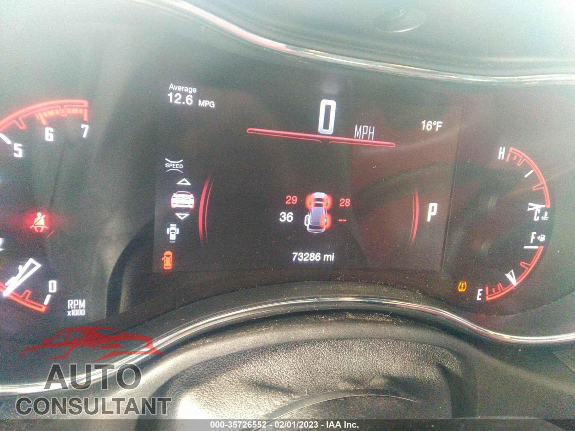 DODGE DURANGO 2016 - 1C4SDJCT8GC323584
