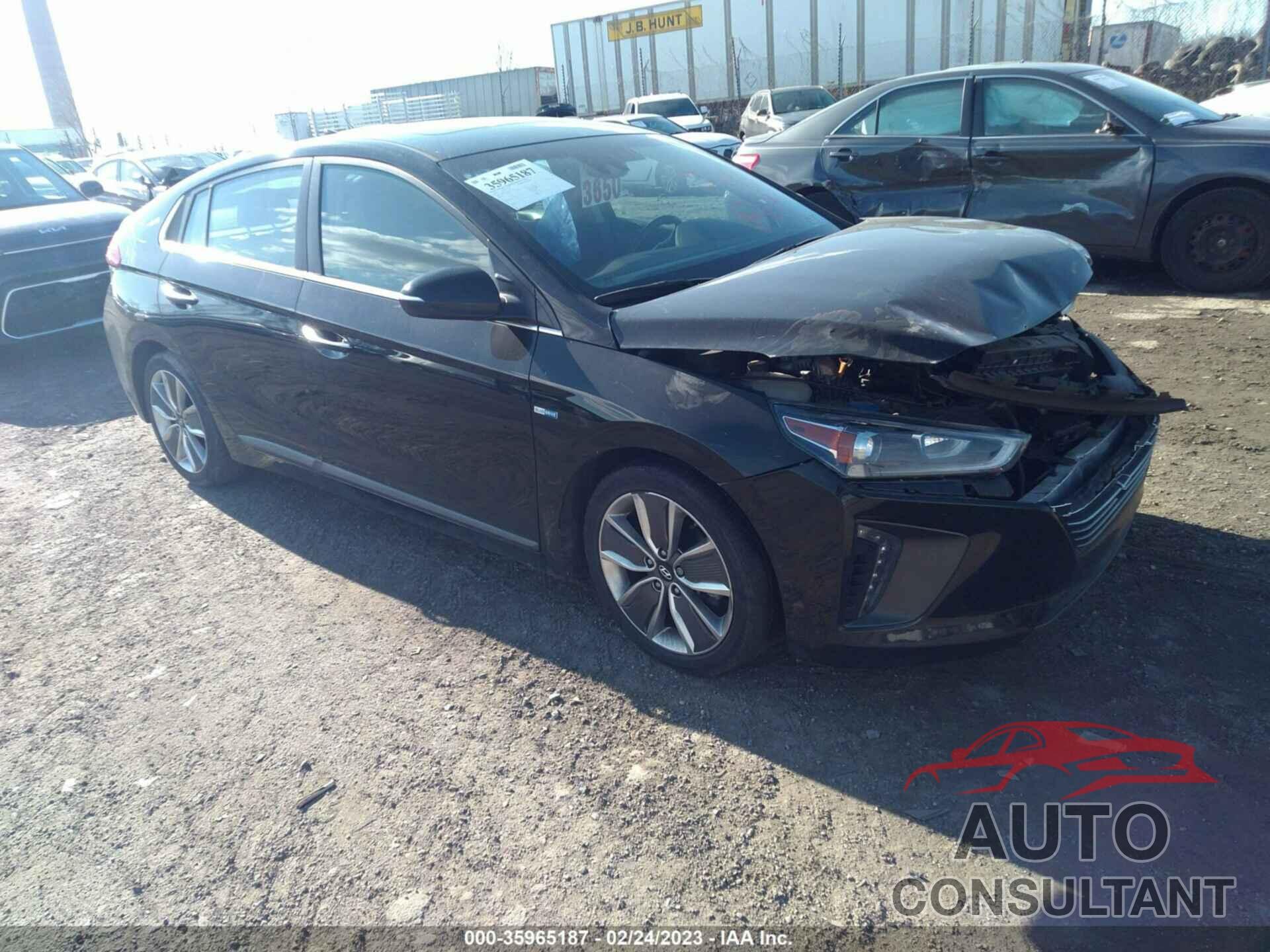 HYUNDAI IONIQ HYBRID 2019 - KMHC05LC6KU142618