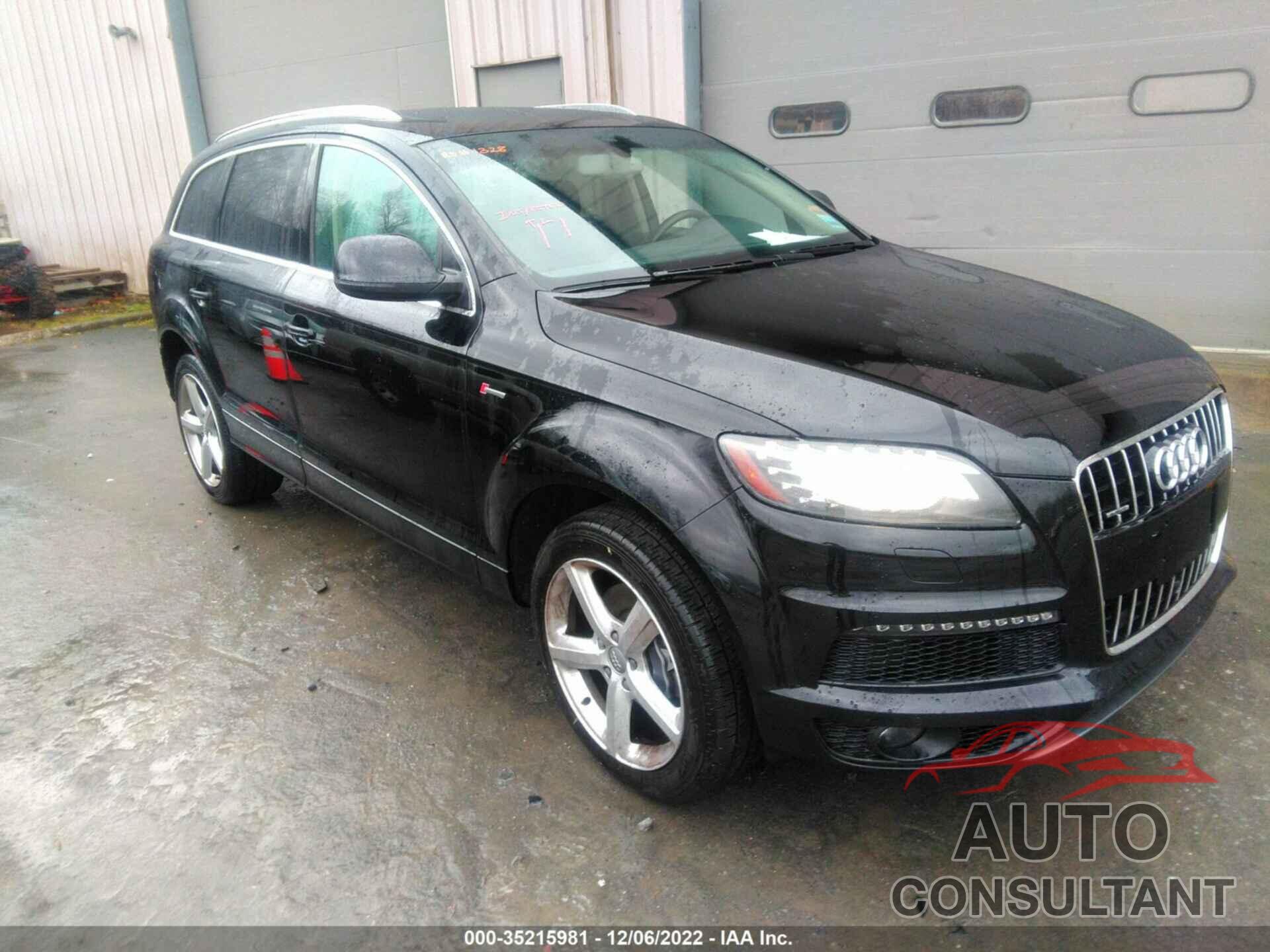 AUDI Q7 2015 - WA1DGAFE9FD027554