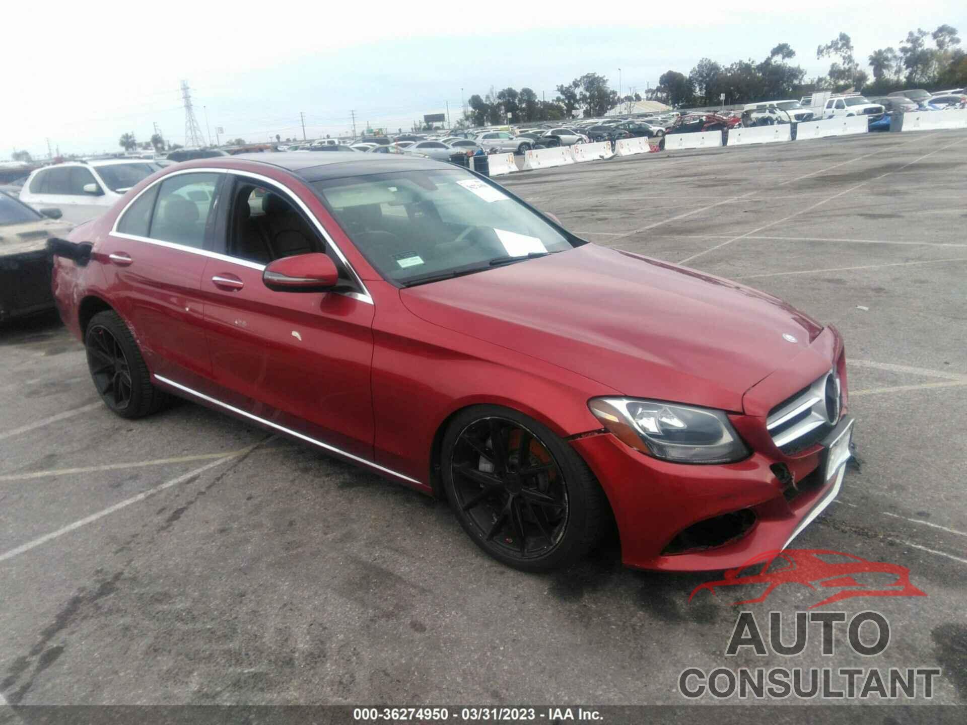 MERCEDES-BENZ C 350E 2016 - 55SWF4HB4GU165629