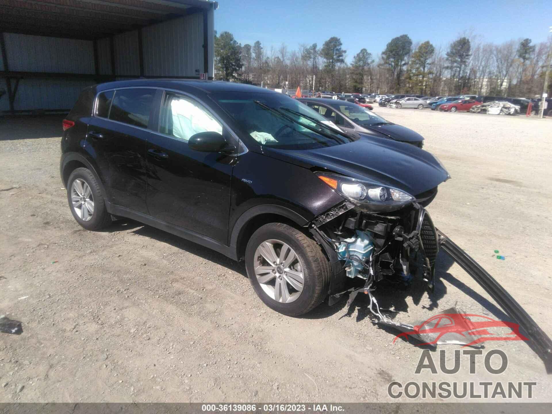 KIA SPORTAGE 2017 - KNDPMCAC0H7039753