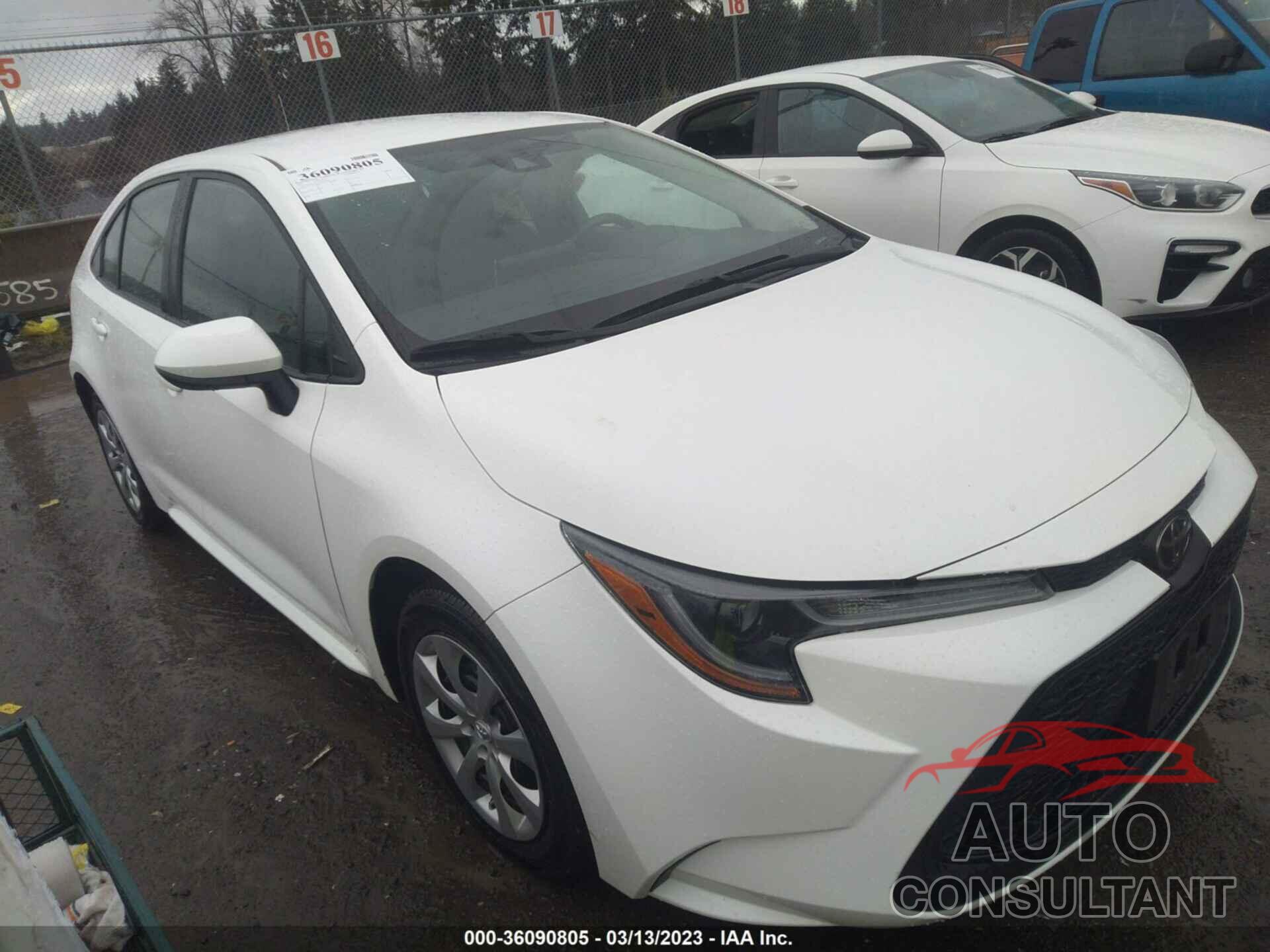 TOYOTA COROLLA 2021 - 5YFEPMAE9MP225841