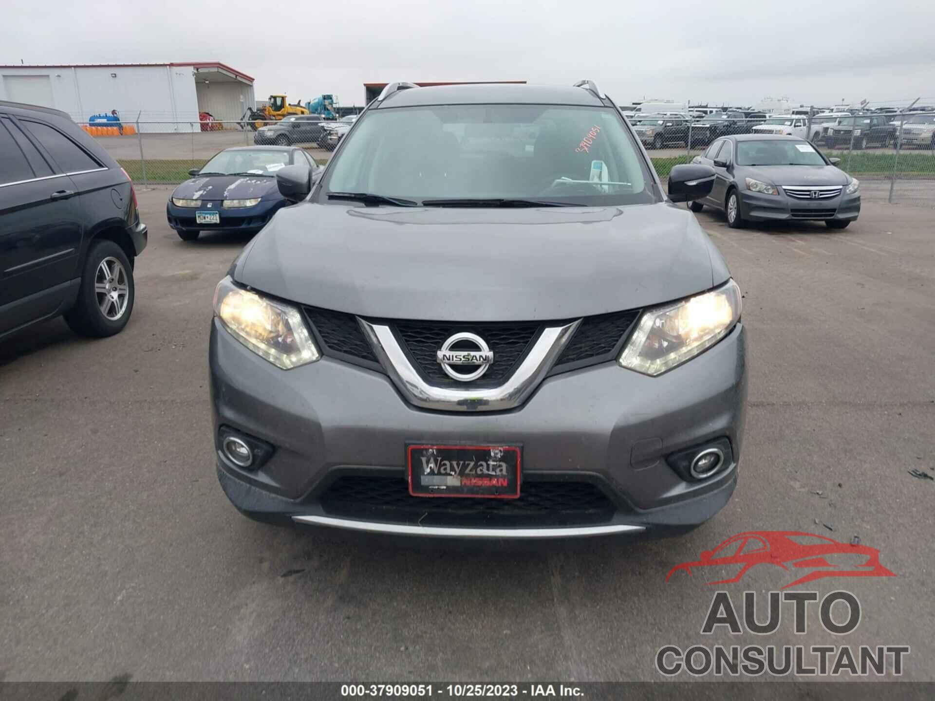 NISSAN ROGUE 2016 - KNMAT2MV0GP676267